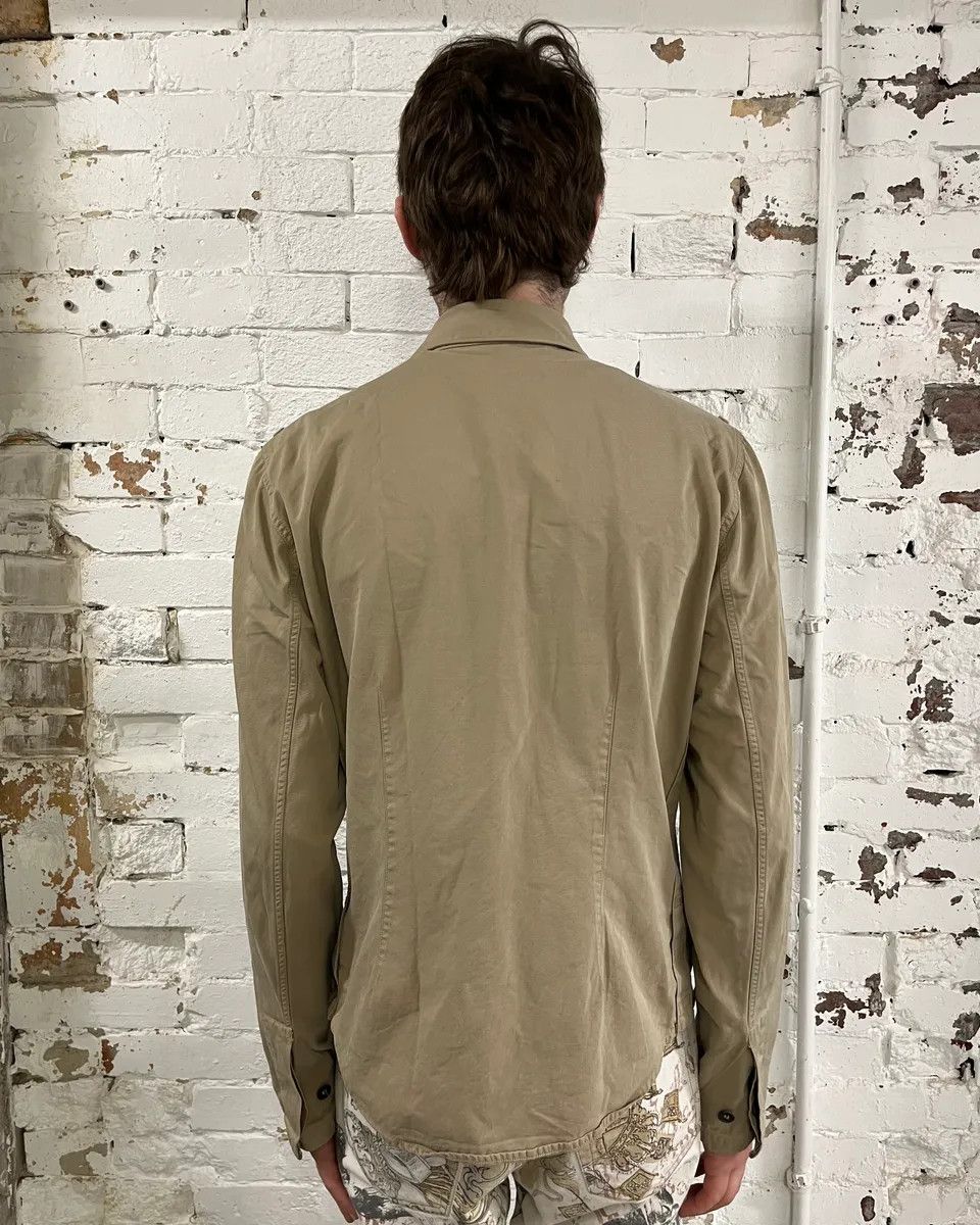 Gucci SS1999 Gucci Beige Cargo Shirt by Tom Ford Size US M / EU 48-50 / 2 - 4 Thumbnail