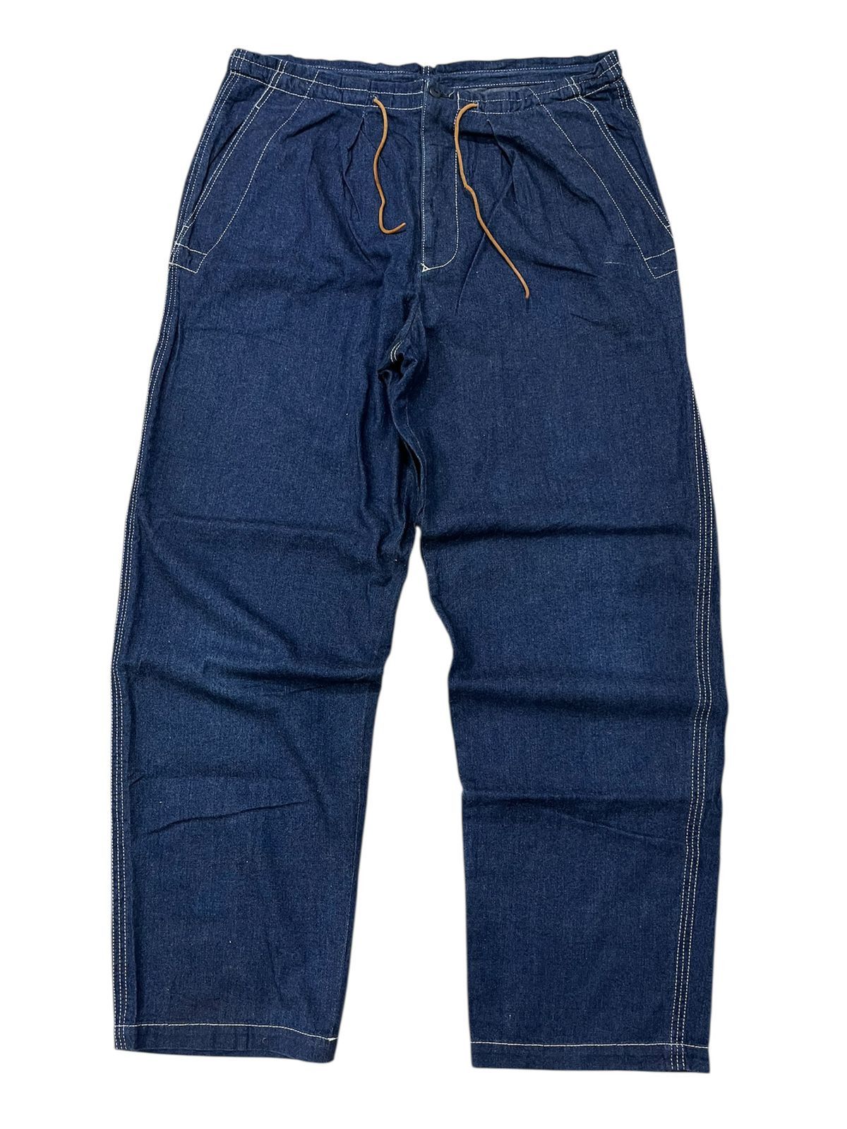 Yohji Yamamoto Y's Yohji yamamoto Baggy Indigo Pants Size US 33 - 2 Thumbnail