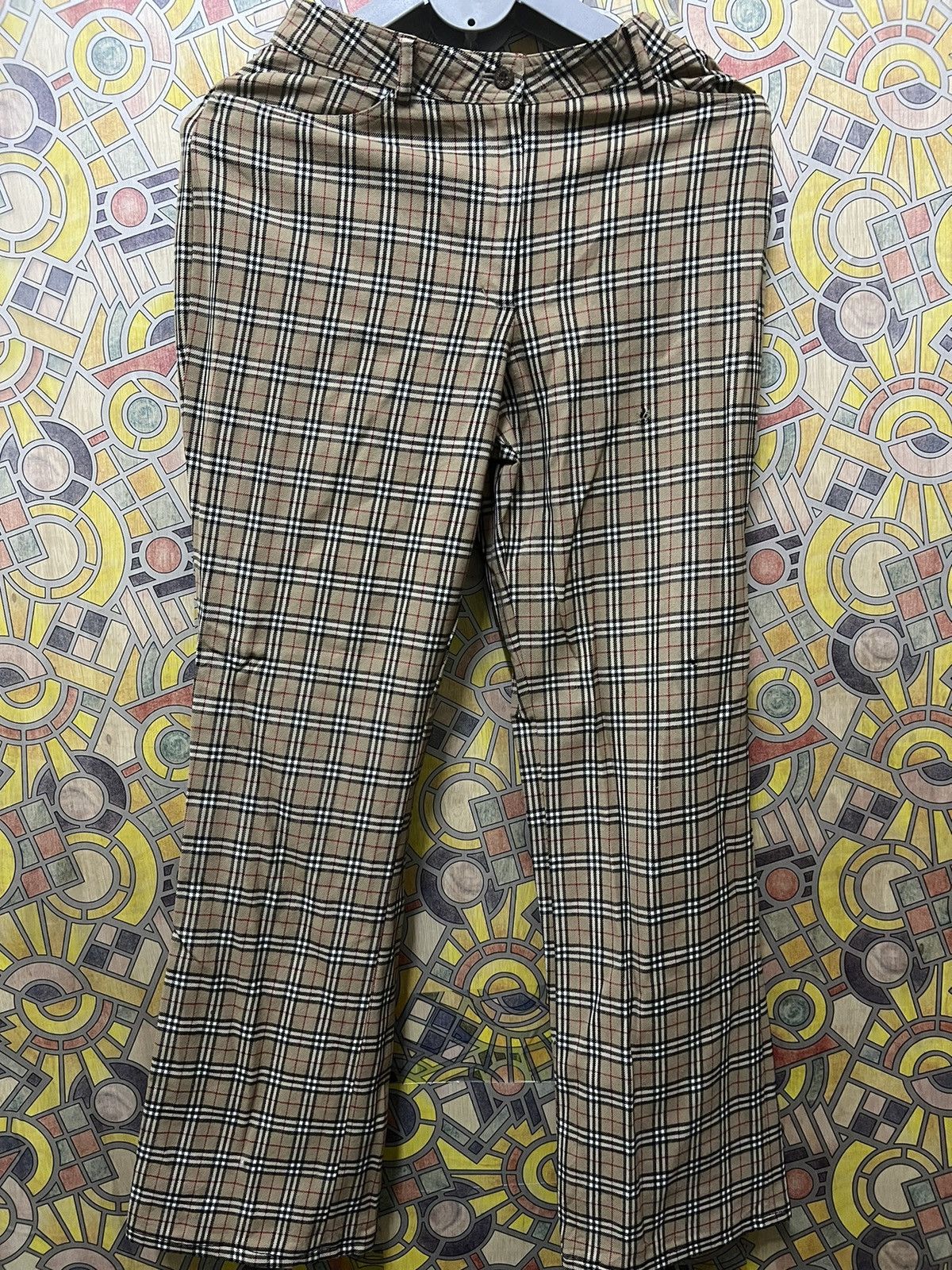 Burberry × Designer PANTS BURBERRY x NOVA CHEAK. Size 26" / US 2 / IT 38 - 1 Thumbnail