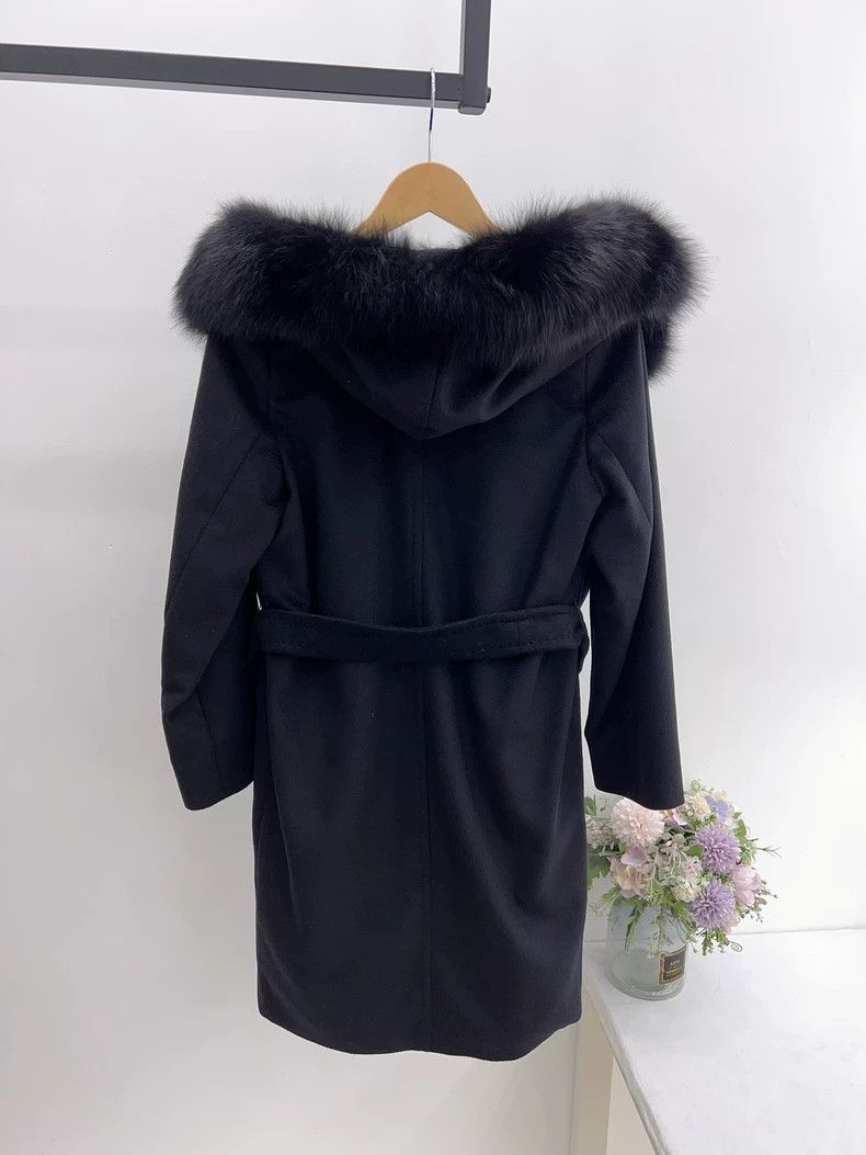 Max Mara Max Mara Studio Classic Wool Coat Size S / US 4 / IT 40 - 2 Thumbnail