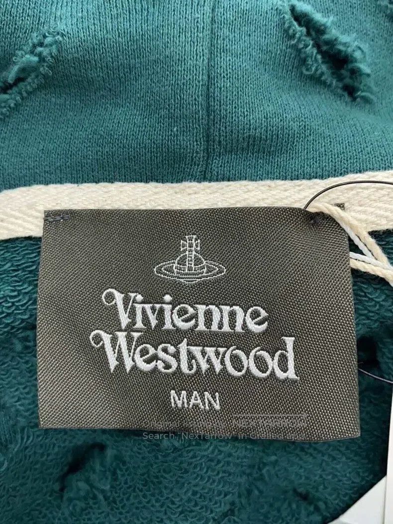 Vivienne Westwood Vivienne Westwood size F Green hooded sweatshirt Size US L / EU 52-54 / 3 - 3 Thumbnail