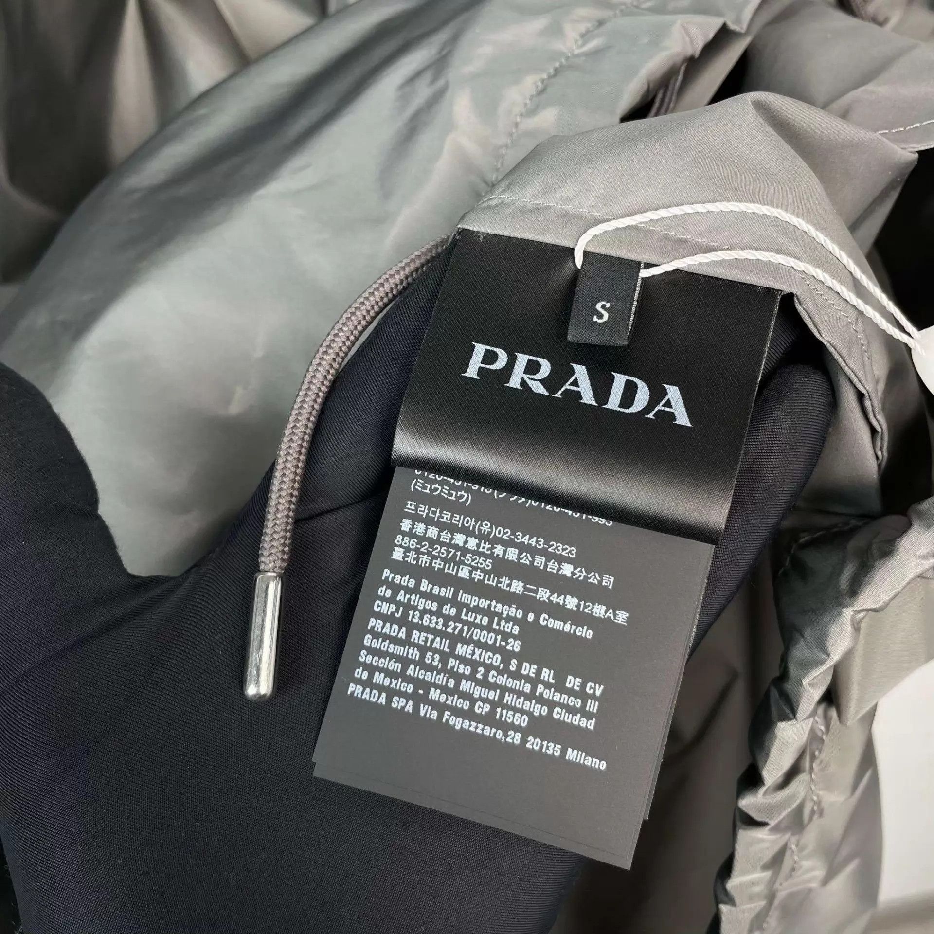 Prada Prada 95 New Gray S Jacket Size US S / EU 44-46 / 1 - 4 Thumbnail
