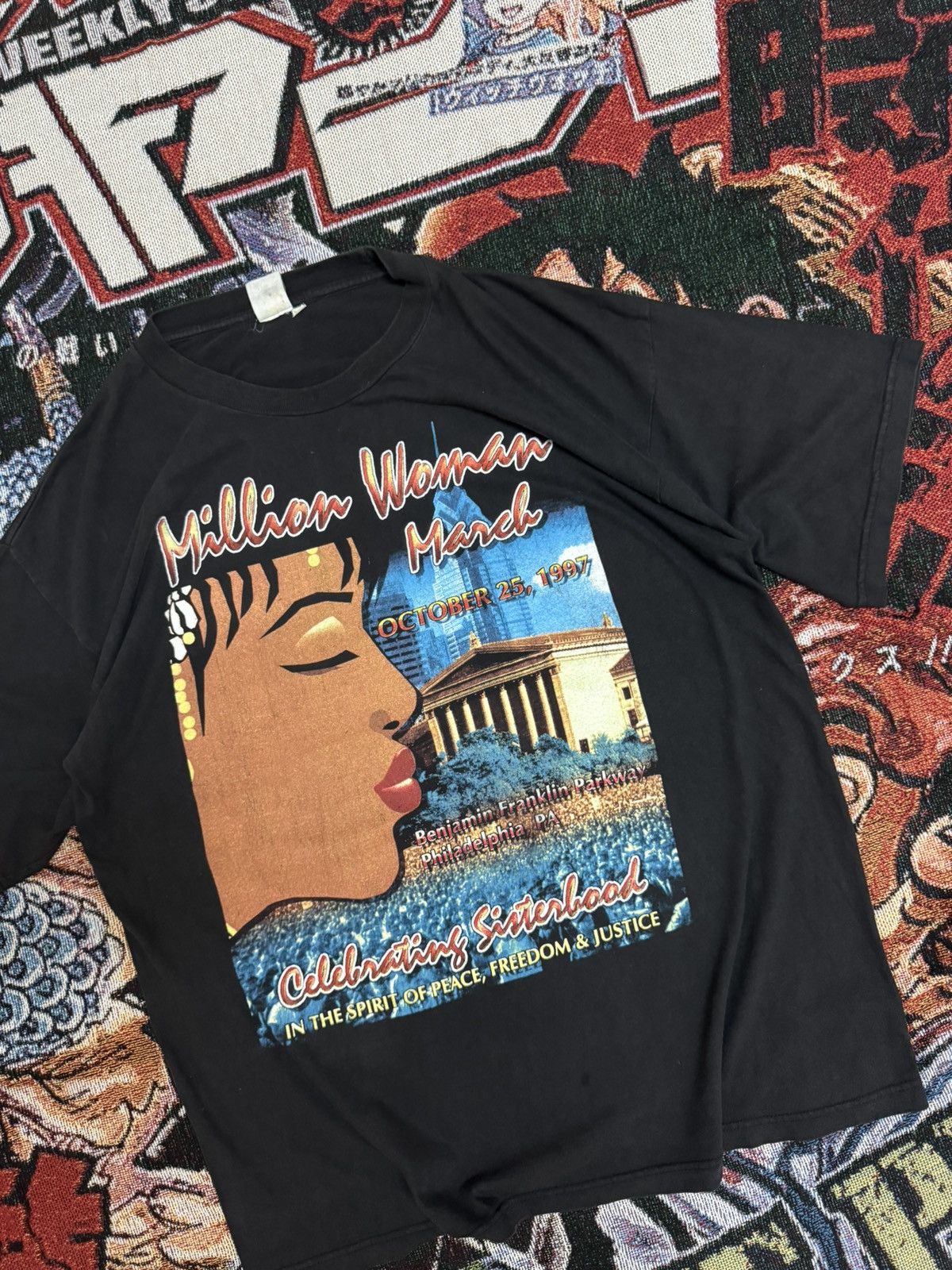 Vintage VTG Million Woman March 90s Size US XL / EU 56 / 4 - 1 Thumbnail
