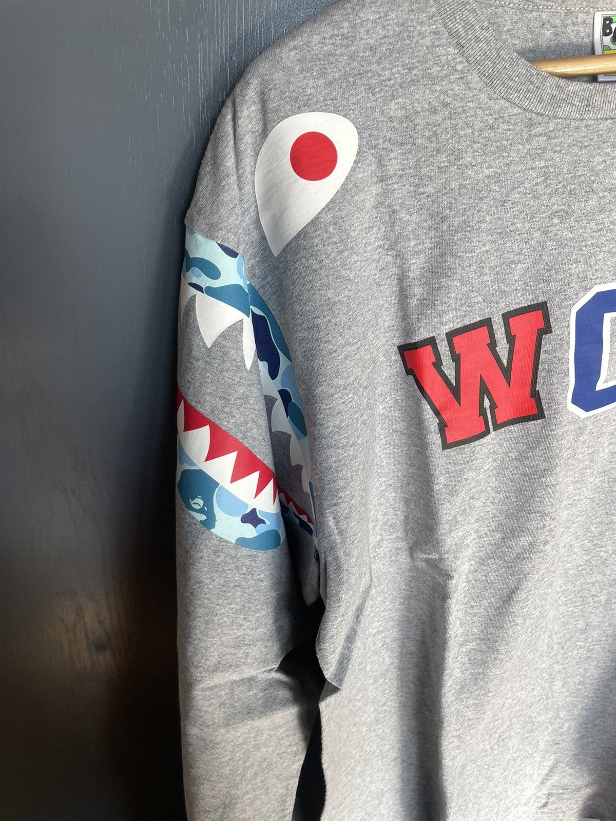 Bape BAPE ABC Camo Shark Shoulder Tee Size US XL / EU 56 / 4 - 5 Thumbnail
