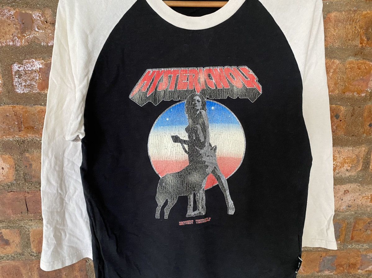 Hysteric Glamour 1990s Hysteric Wolf 3/4 sleeve Raglan iron Maiden Size US M / EU 48-50 / 2 - 4 Thumbnail