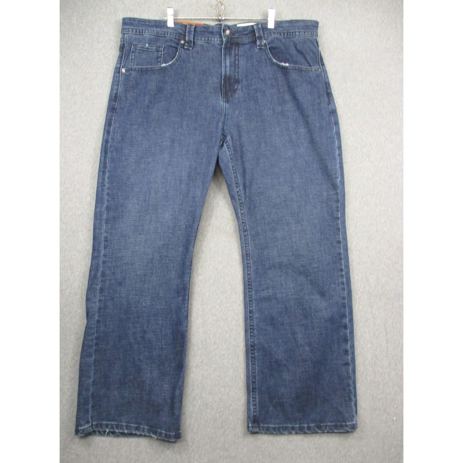 Denime Axel Jeans Mens 40x30 Blue Slim Boot Stretch Denim Pockets Western Pants Size US 40 / EU 56 - 7 Thumbnail
