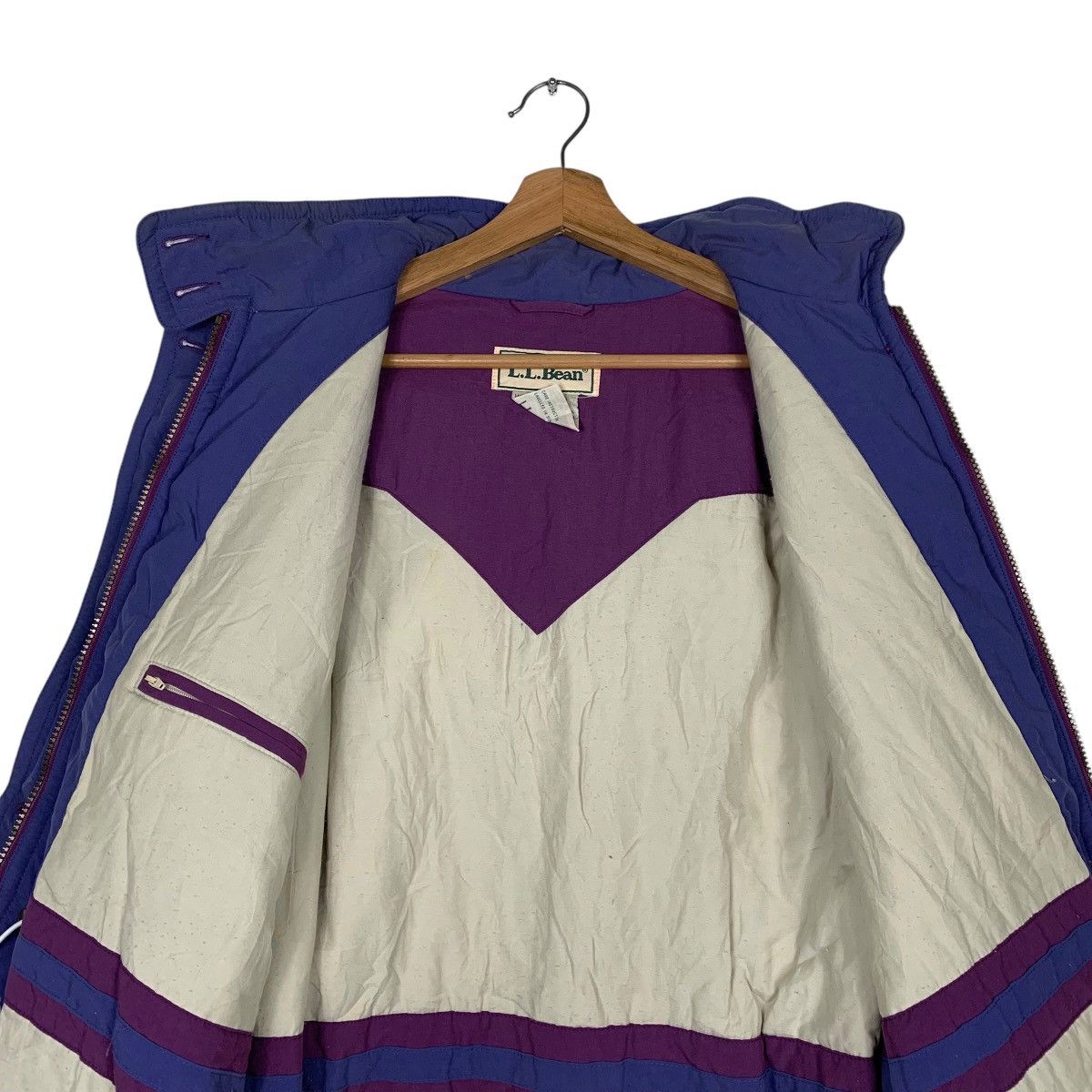 L.L. Bean Vintage LL Bean Nylon Parka Jacket Size M / US 6-8 / IT 42-44 - 13 Thumbnail