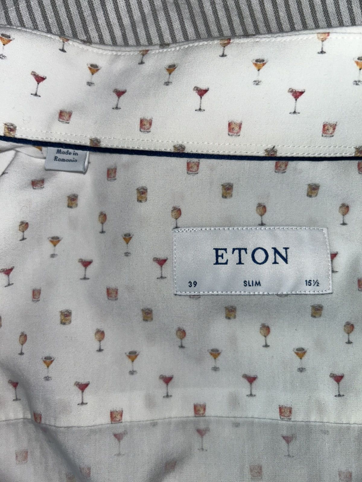 Eton Eton Cocktail Dress Shirt Size US L / EU 52-54 / 3 - 4 Thumbnail