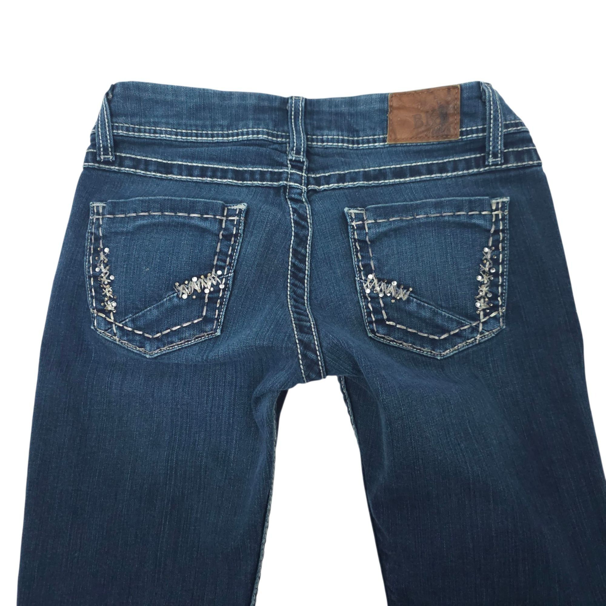 BKE BKE Buckle Starlite Stretch Boot Flare Jeans Womens 27S Low Size 29" - 11 Thumbnail