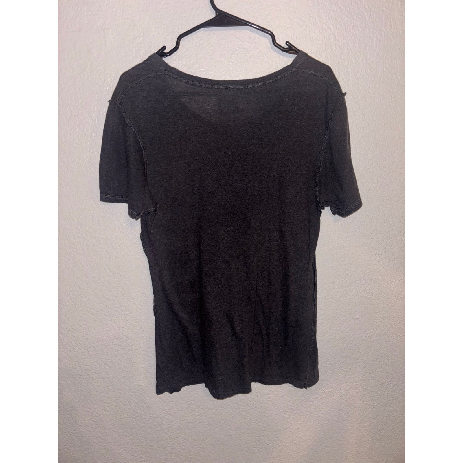 Maison MIHARA YASUHIRO MMY "ARMY" Drip Logo Distressed Tee - Faded Black (Size M) Size US S / EU 44-46 / 1 - 4 Thumbnail