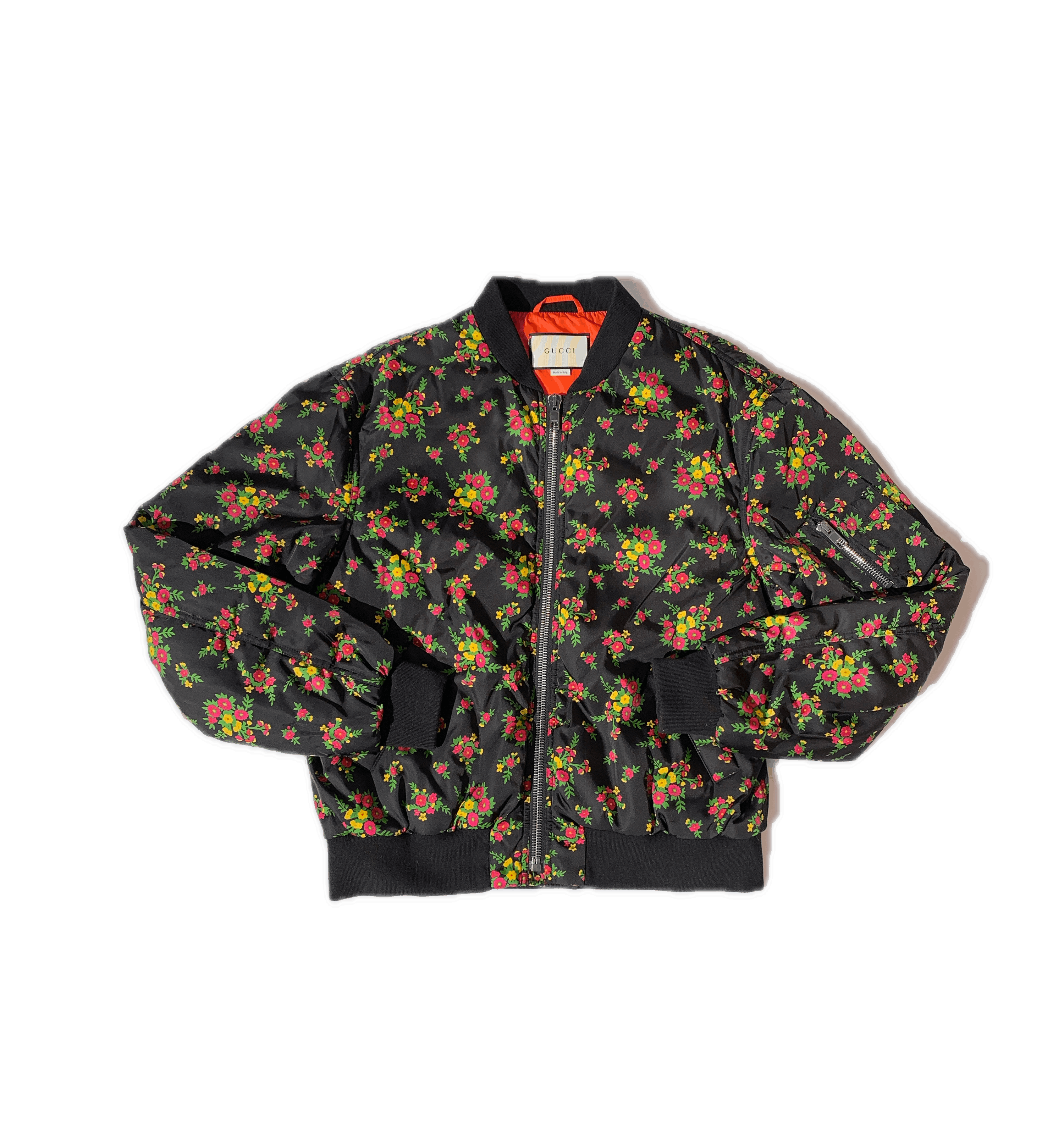 Gucci Gucci Runway Floral Bouquet Bomber Jacket Size 46 Size US S / EU 44-46 / 1 - 2 Thumbnail