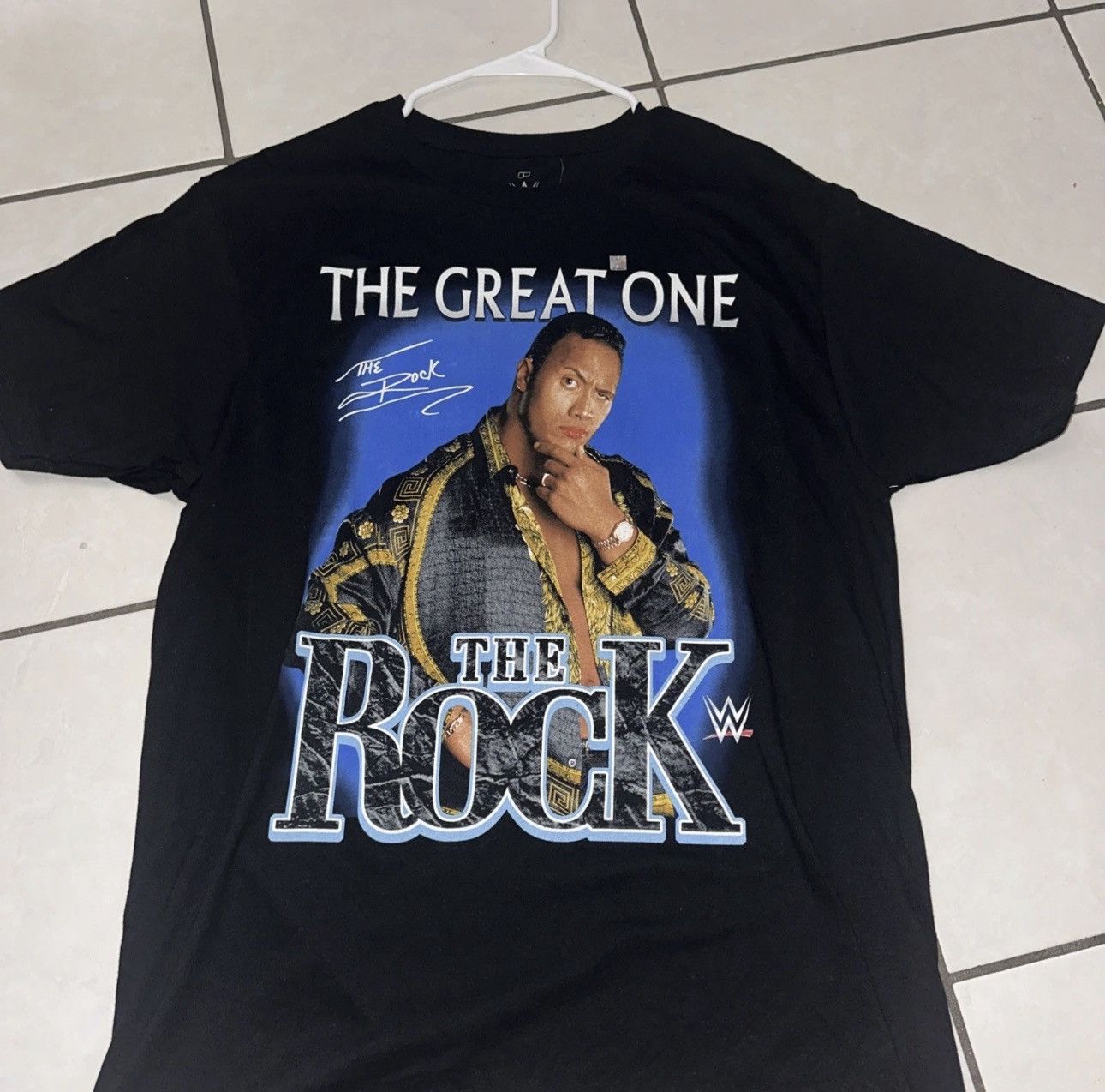 WWE New WWE The Rock “The Great One” Men’s Large Shirt Rare Size US L / EU 52-54 / 3 - 1 Thumbnail