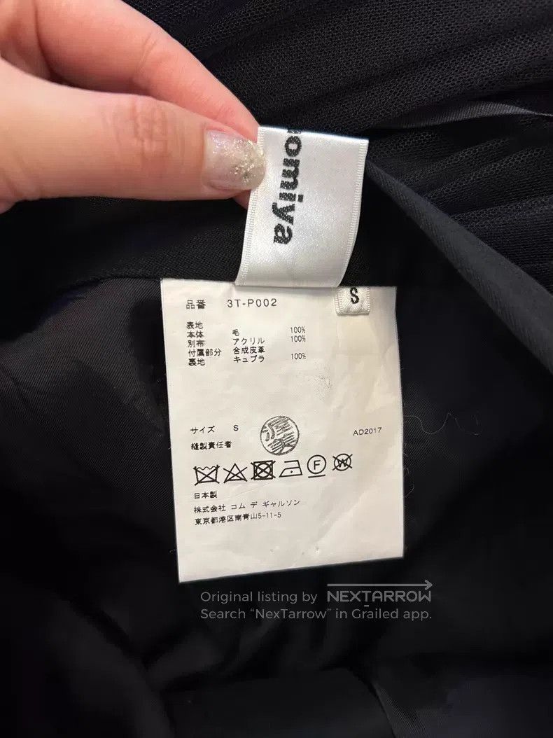 Comme des Garcons Comme des Garcons size S Black Wide Leg Culottes Size 23" - 5 Thumbnail