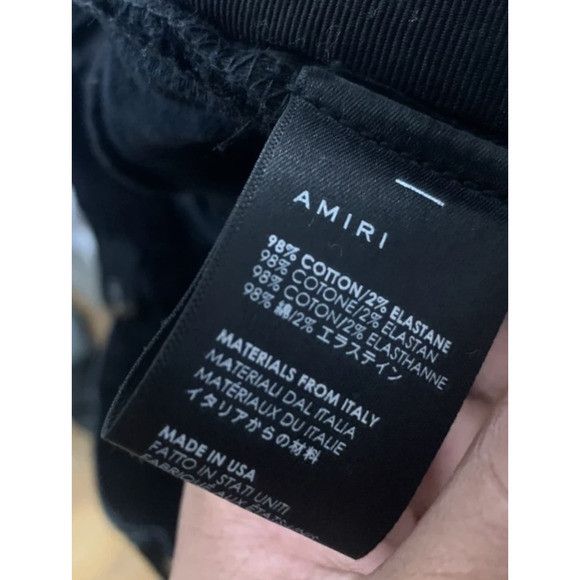 Amiri Amiri HAWAIIAN PATCH JEAN black size 36 Size US 36 / EU 52 - 5 Thumbnail