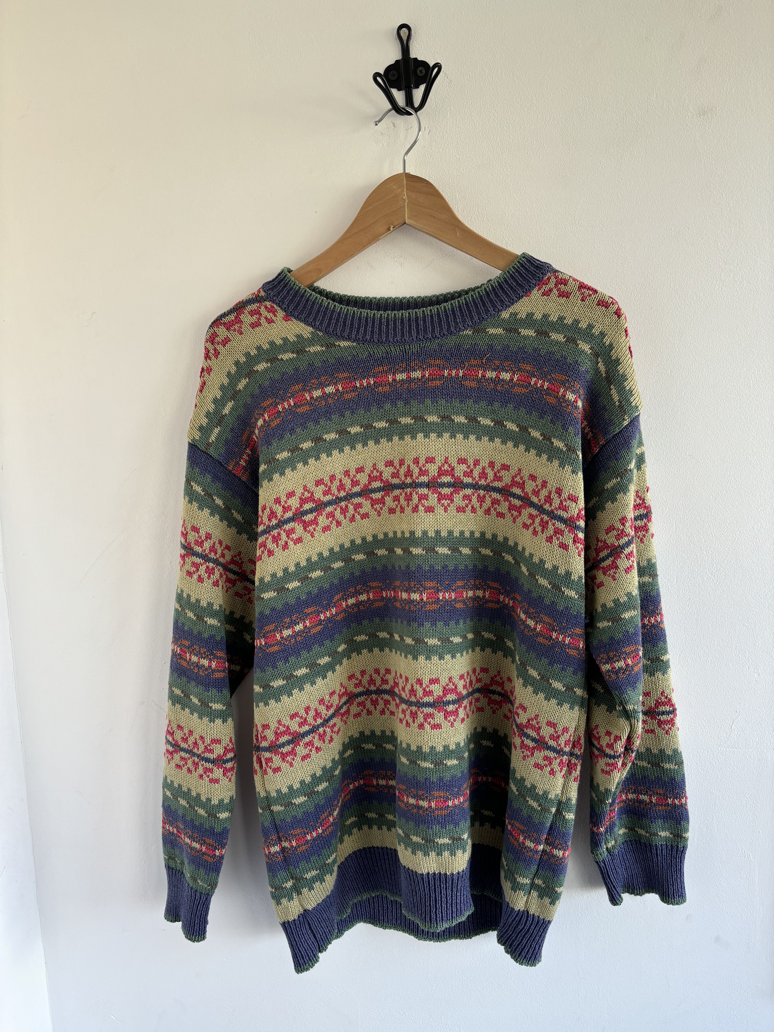 Vintage Vintage Knitted Sweater Pattern Size US M / EU 48-50 / 2 - 1 Thumbnail