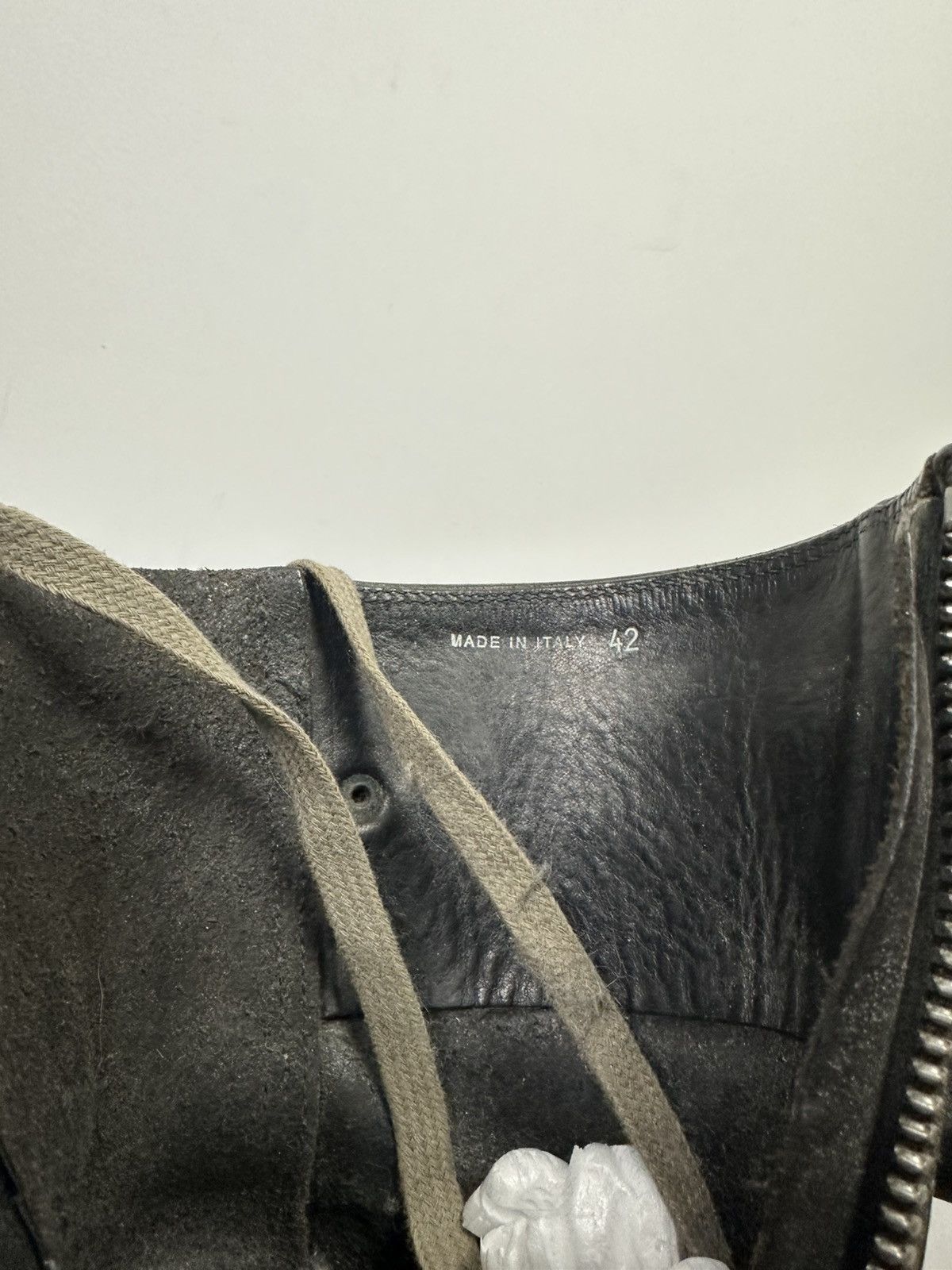 Rick Owens FW17 ‘GLITTER’ Pentalace Lego Boots Size US 9 / EU 42 - 6 Thumbnail