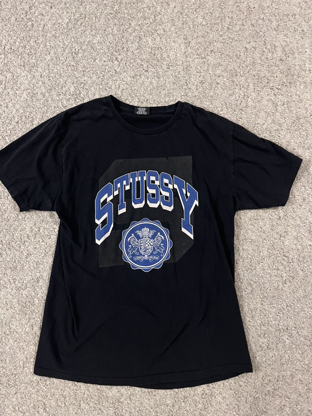 Stussy Stüssy "London England Tee" Size US L / EU 52-54 / 3 - 1 Thumbnail