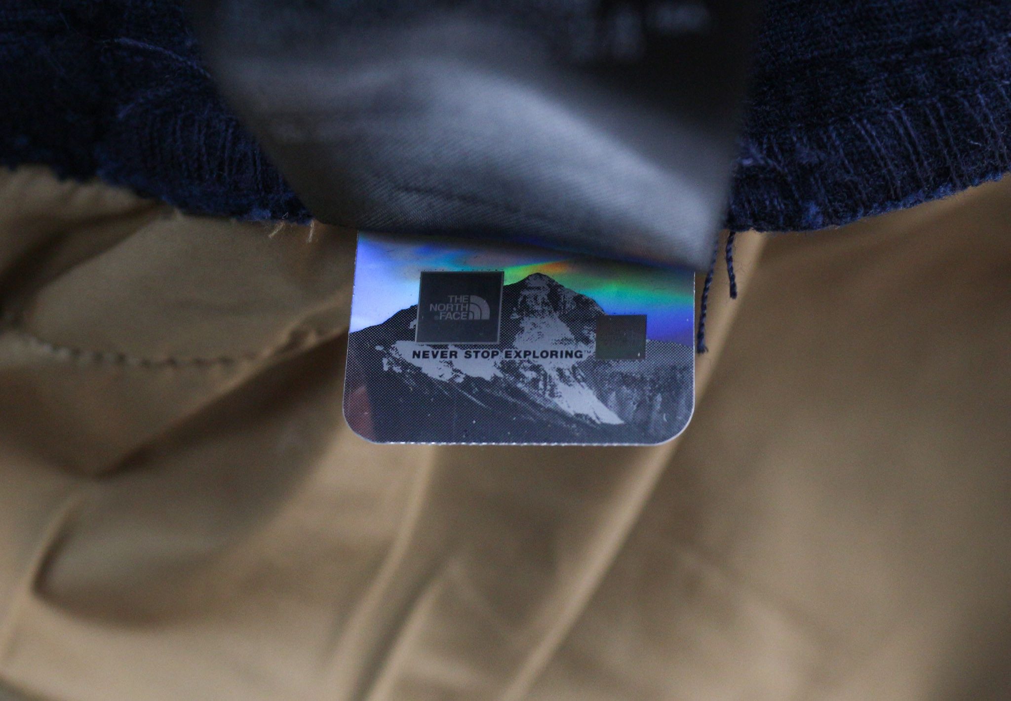 The North Face S Organic Fiber Corduroy Lined Blue Zip Jacket 79750 Size US S / EU 44-46 / 1 - 11 Thumbnail
