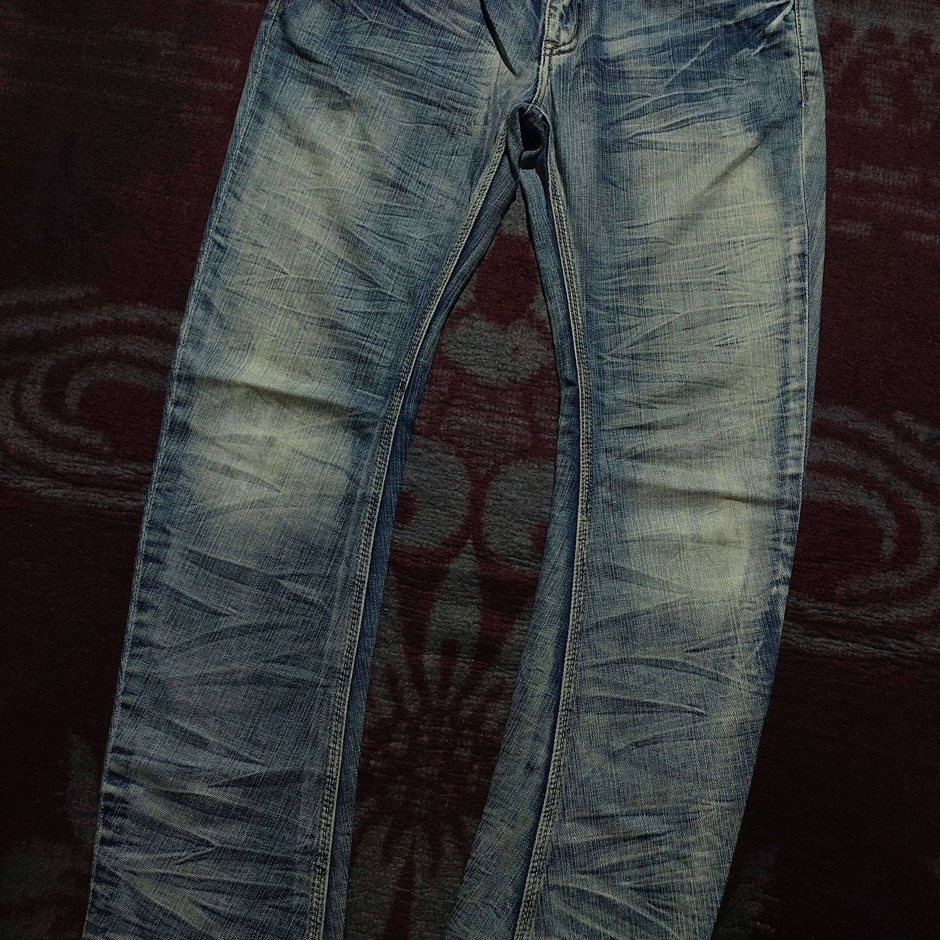 Tornado Mart 2000s Edge Ruppet clawmark curve denim Size US 34 / EU 50 - 4 Thumbnail