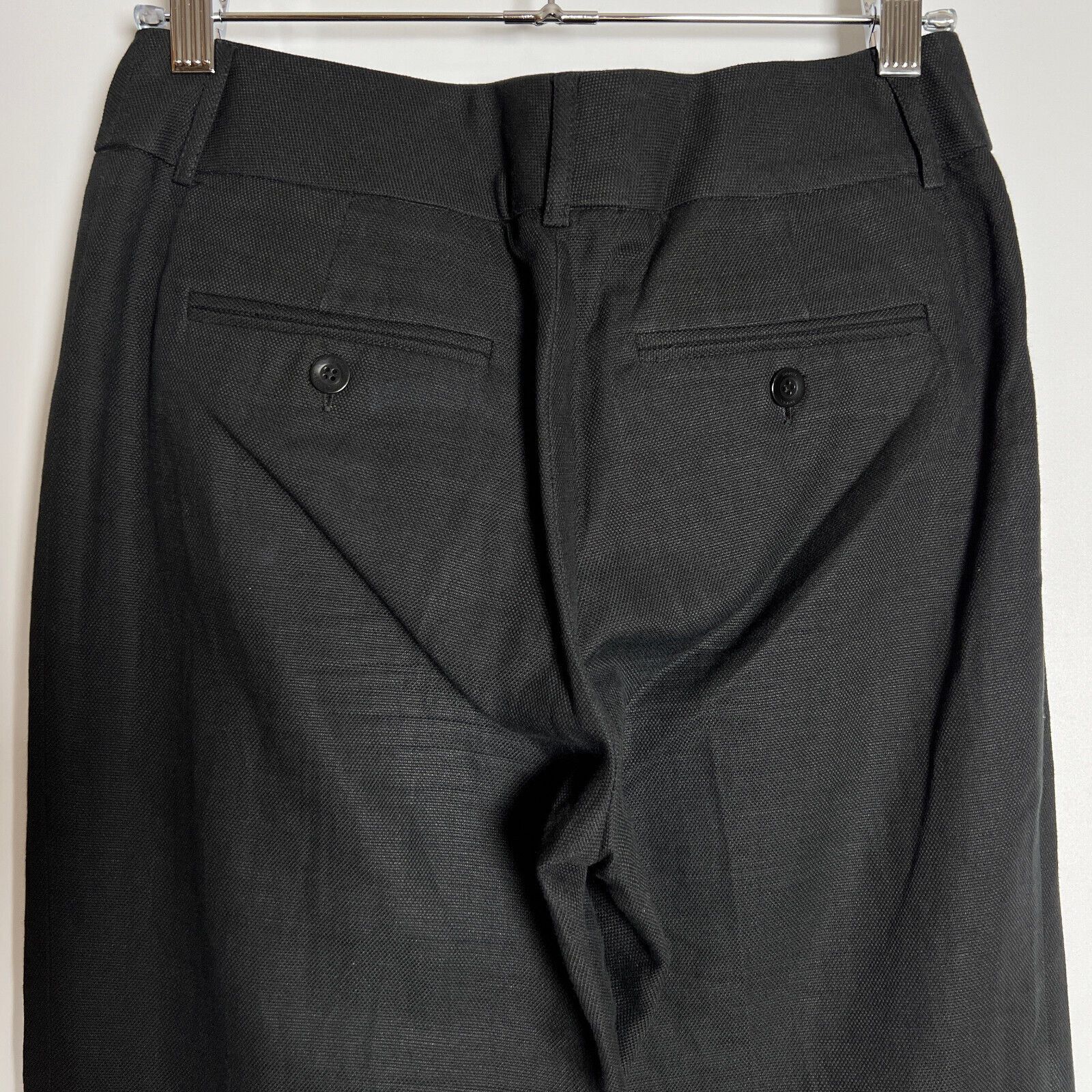 Gerard Darel Gerard Darel Linen Wide Leg High Rise Trousers Black Size S Size 26" / US 2 / IT 38 - 6 Thumbnail