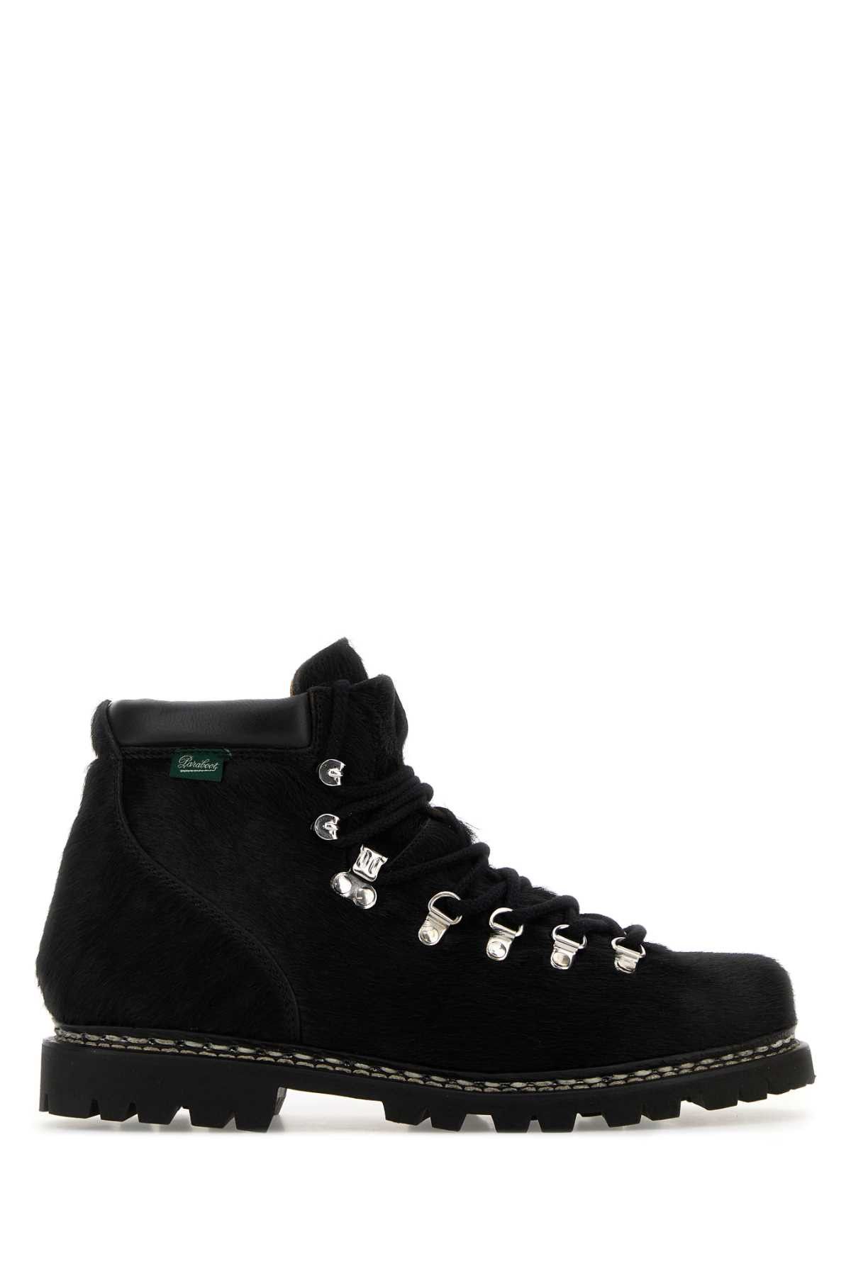 Junya Watanabe Black Calf Hair Junya Watanabe X Paraboot Ankle Bo Size US 8.5 / EU 41-42 - 1 Thumbnail