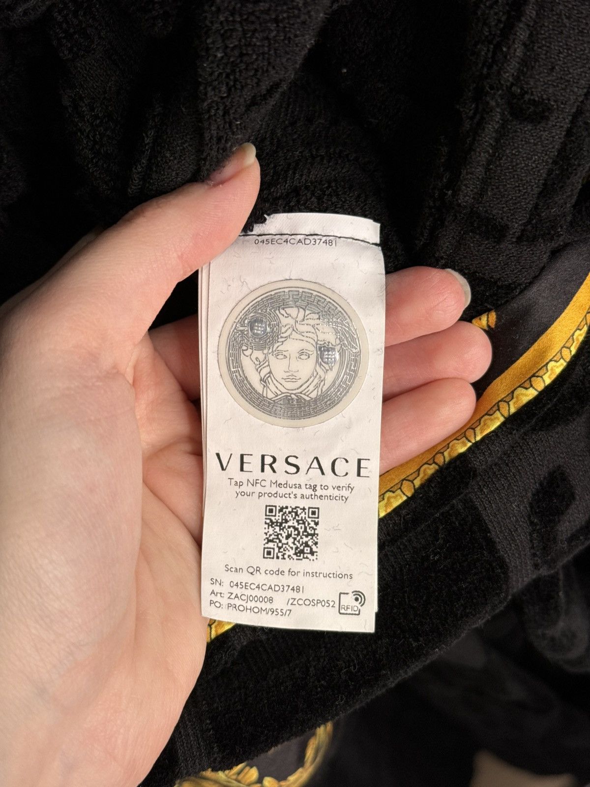 Versace Versace Baroque Bathrobe Size US L / EU 52-54 / 3 - 3 Thumbnail