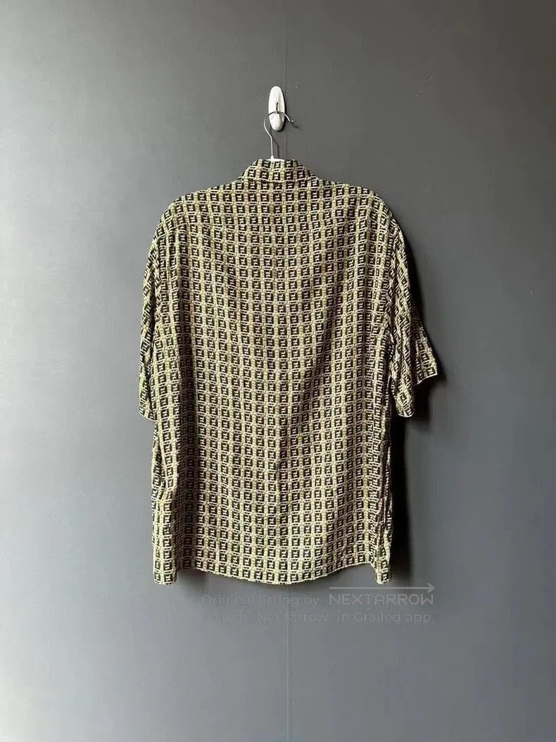 Fendi Fendi size 39 All-Over Printed Short Sleeve Shirt Size US M / EU 48-50 / 2 - 2 Thumbnail