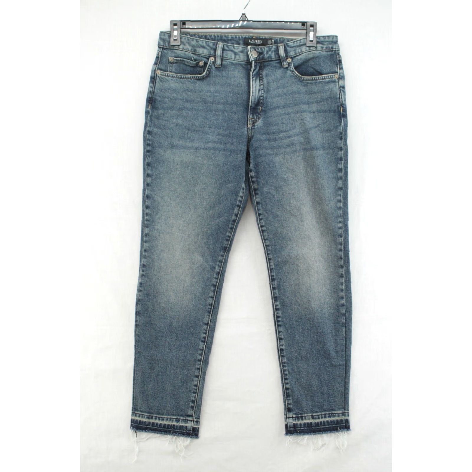Ralph Lauren Lauren Ralph Lauren Black Label Jeans Womens 12 Tapered Leg Raw Cuff Street Wear Size 34" / US 12 / IT 48 - 2 Thumbnail