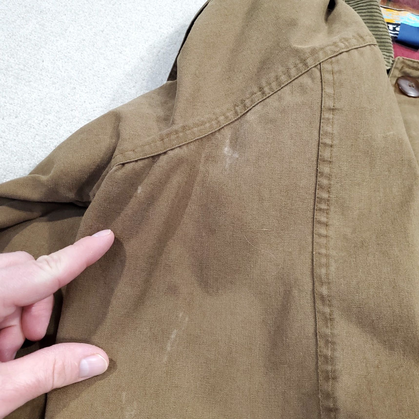 Vintage VINTAGE Stratojac Jacket Mens Small Brown Barn Chore Field Flannel Lined Coat Size US S / EU 44-46 / 1 - 7 Thumbnail