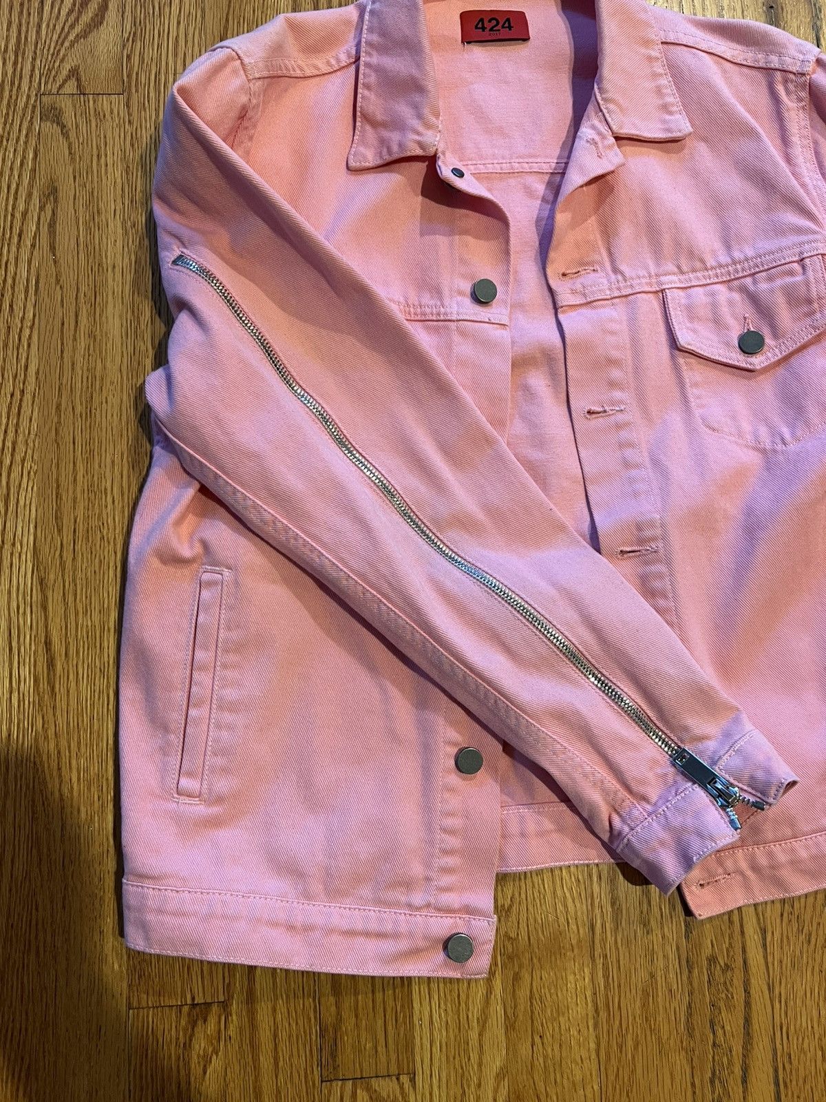 424 424 FOURTWOFOUR 2017 pink cotton jacket FINAL DROP Size US S / EU 44-46 / 1 - 3 Thumbnail