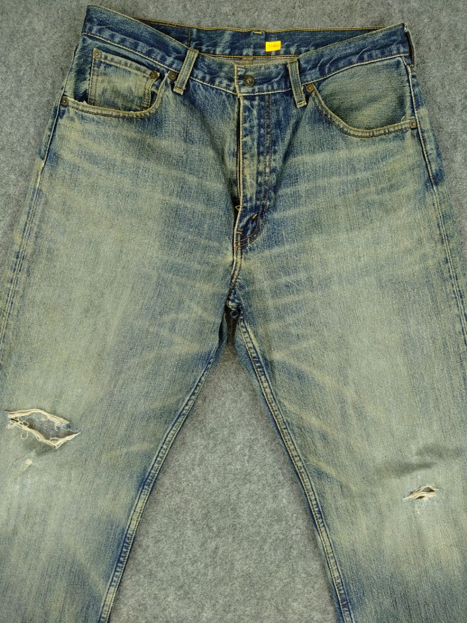 Levi's Faded Blue Vintage Levi's 504 Jeans 33x30.5 Denim -JN862 Size US 33 - 3 Thumbnail