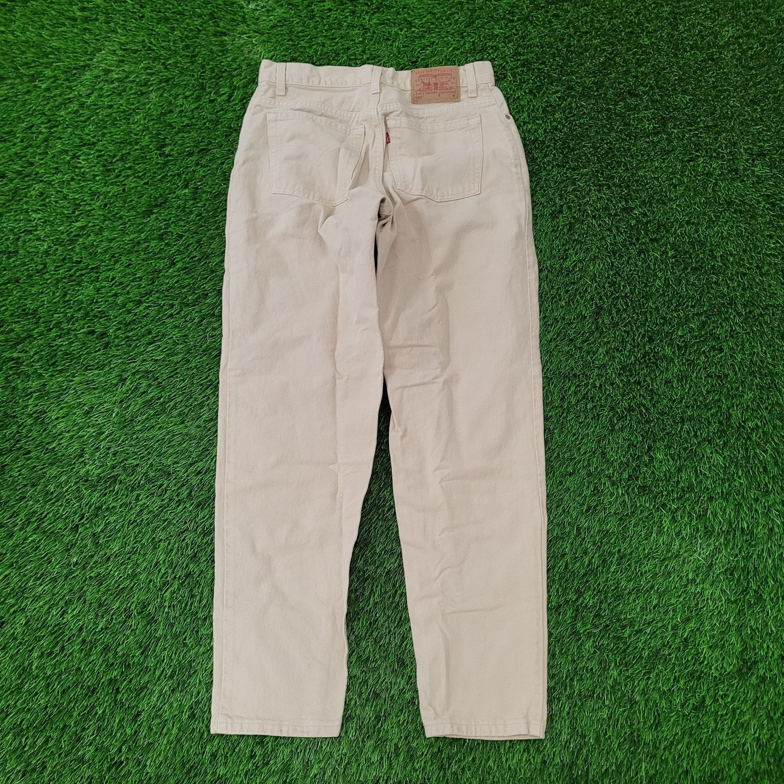 Levi's Vintage LEVIS 550 High-Rise Baggy Jeans Womens 8/9 30x30 USA Size 30" / US 8 / IT 44 - 2 Thumbnail