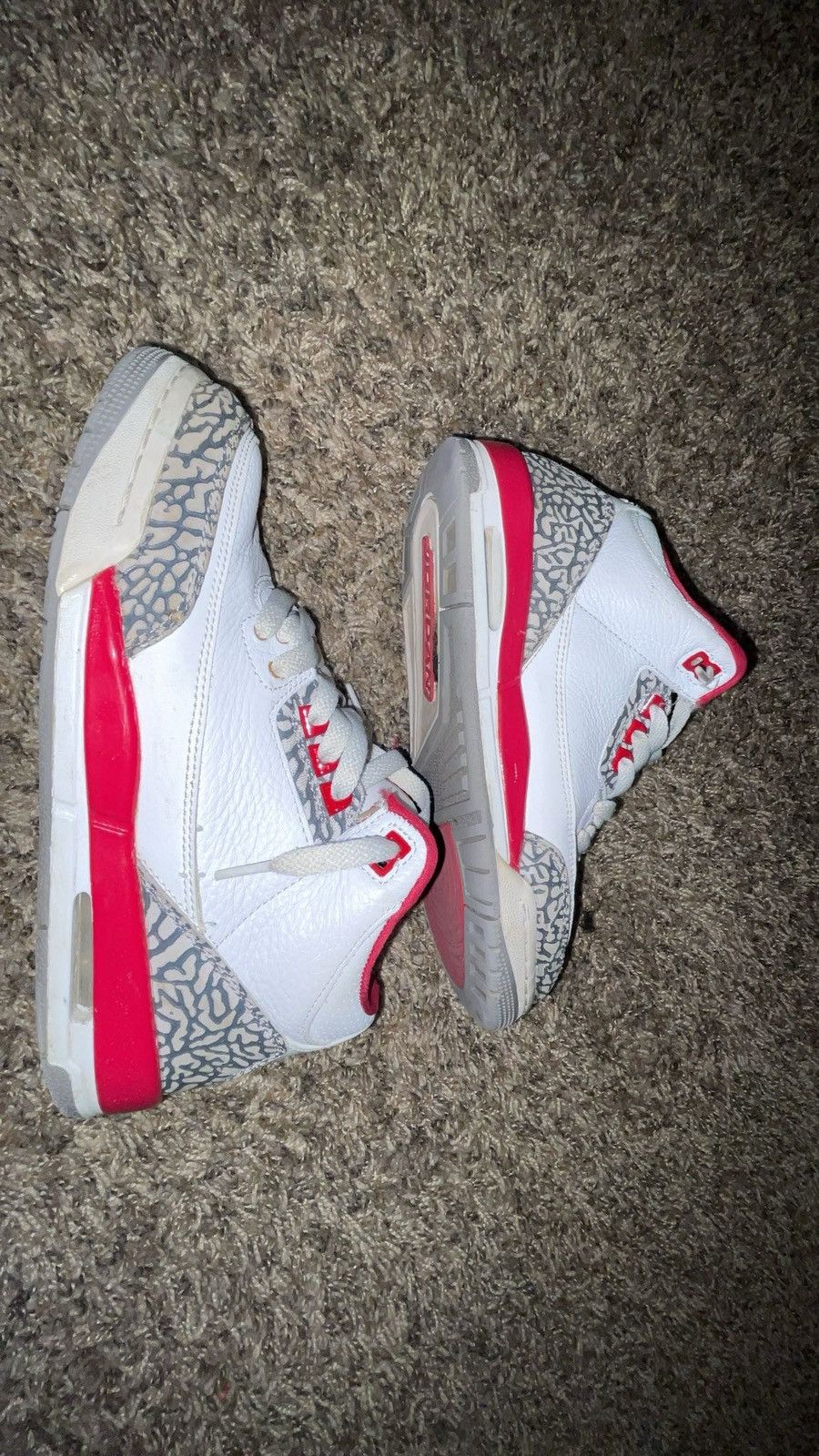 Jordan Brand Jordan 3 red fire Size US 7 / EU 40 - 1 Thumbnail