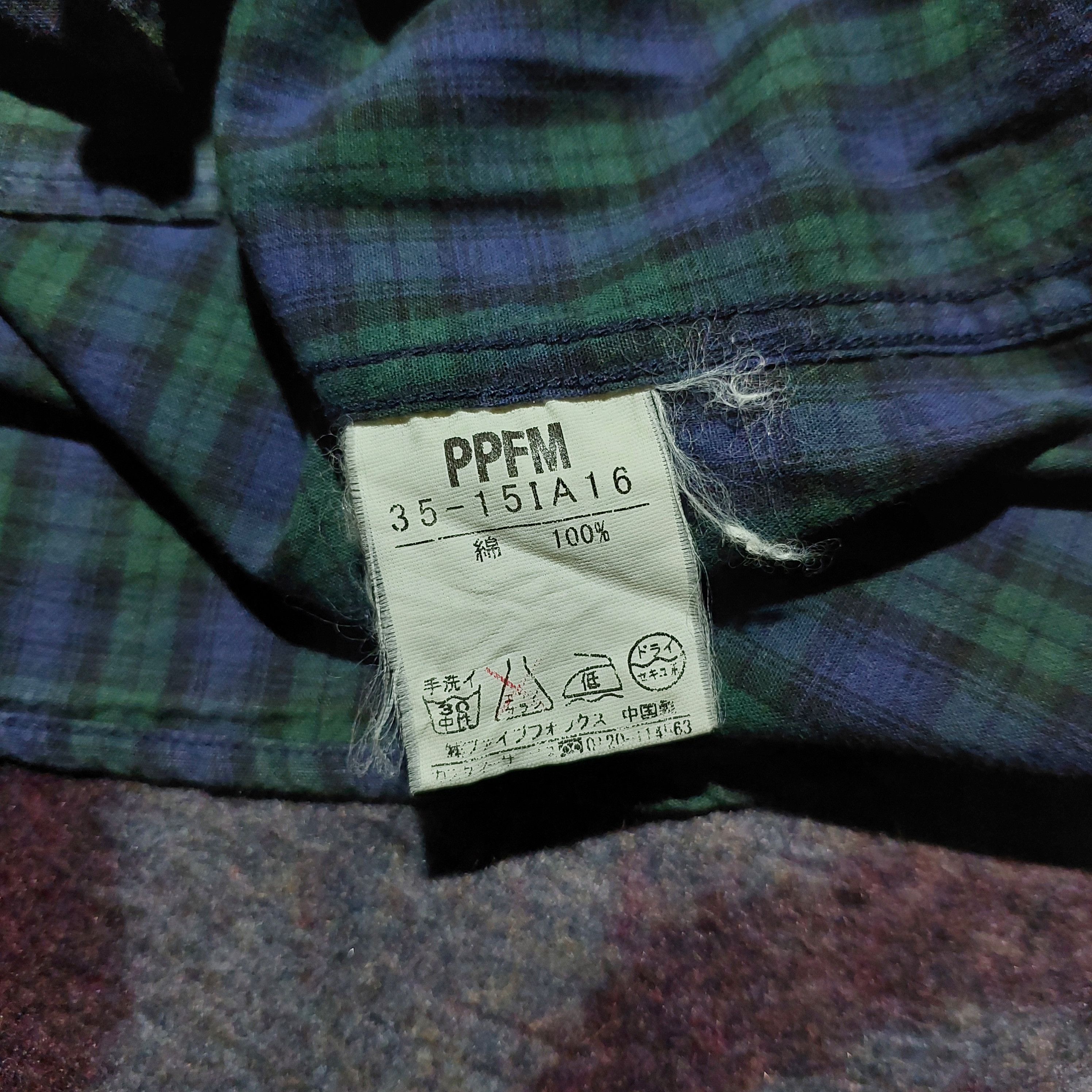 PPFM PPFM checkered plaid L/s shirt Size US M / EU 48-50 / 2 - 9 Thumbnail