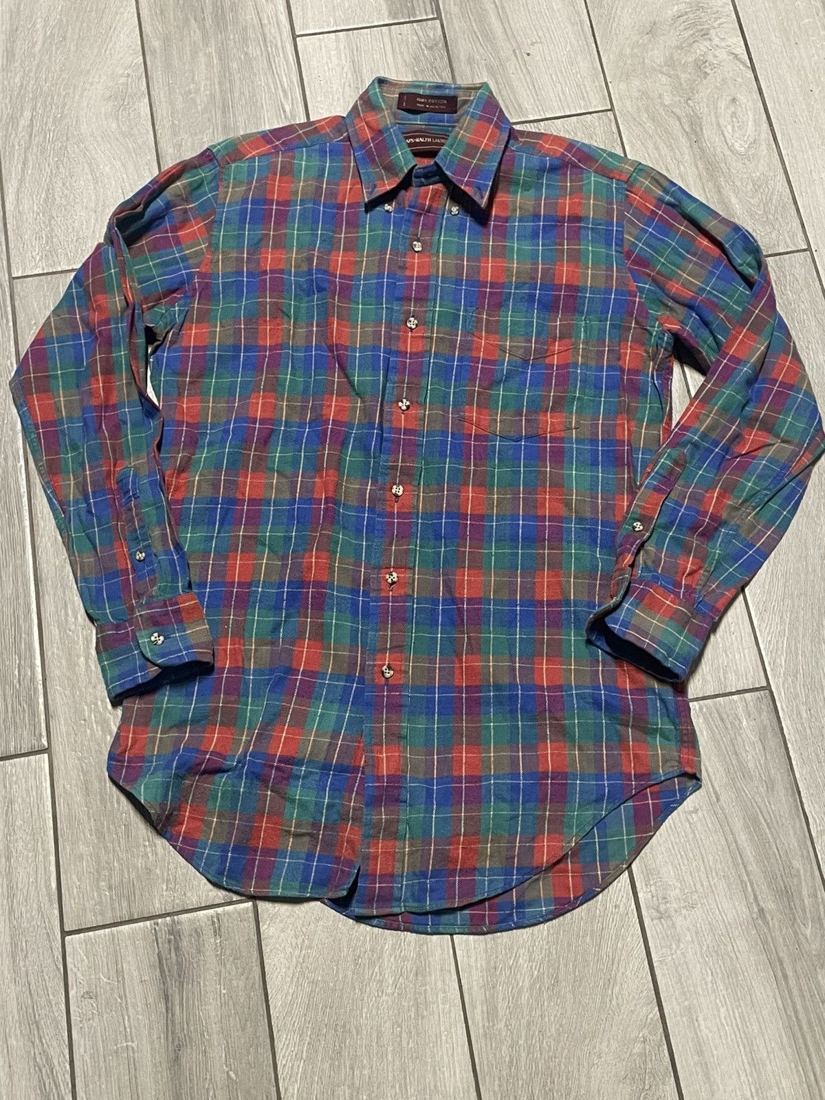Chaps Ralph Lauren × Polo Ralph Lauren × Vintage Polo Ralph Lauren chaps 90s old school USA denim overshirt Size US M / EU 48-50 / 2 - 1 Thumbnail