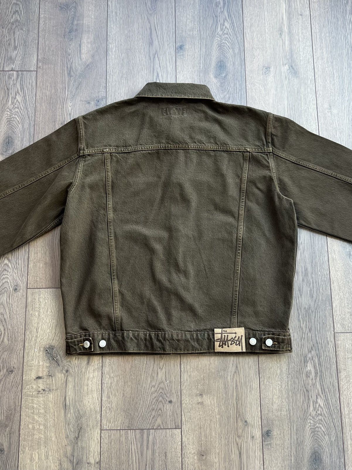 Stussy Stussy Denim Trucker Jacket Brown XL Size US XL / EU 56 / 4 - 6 Thumbnail