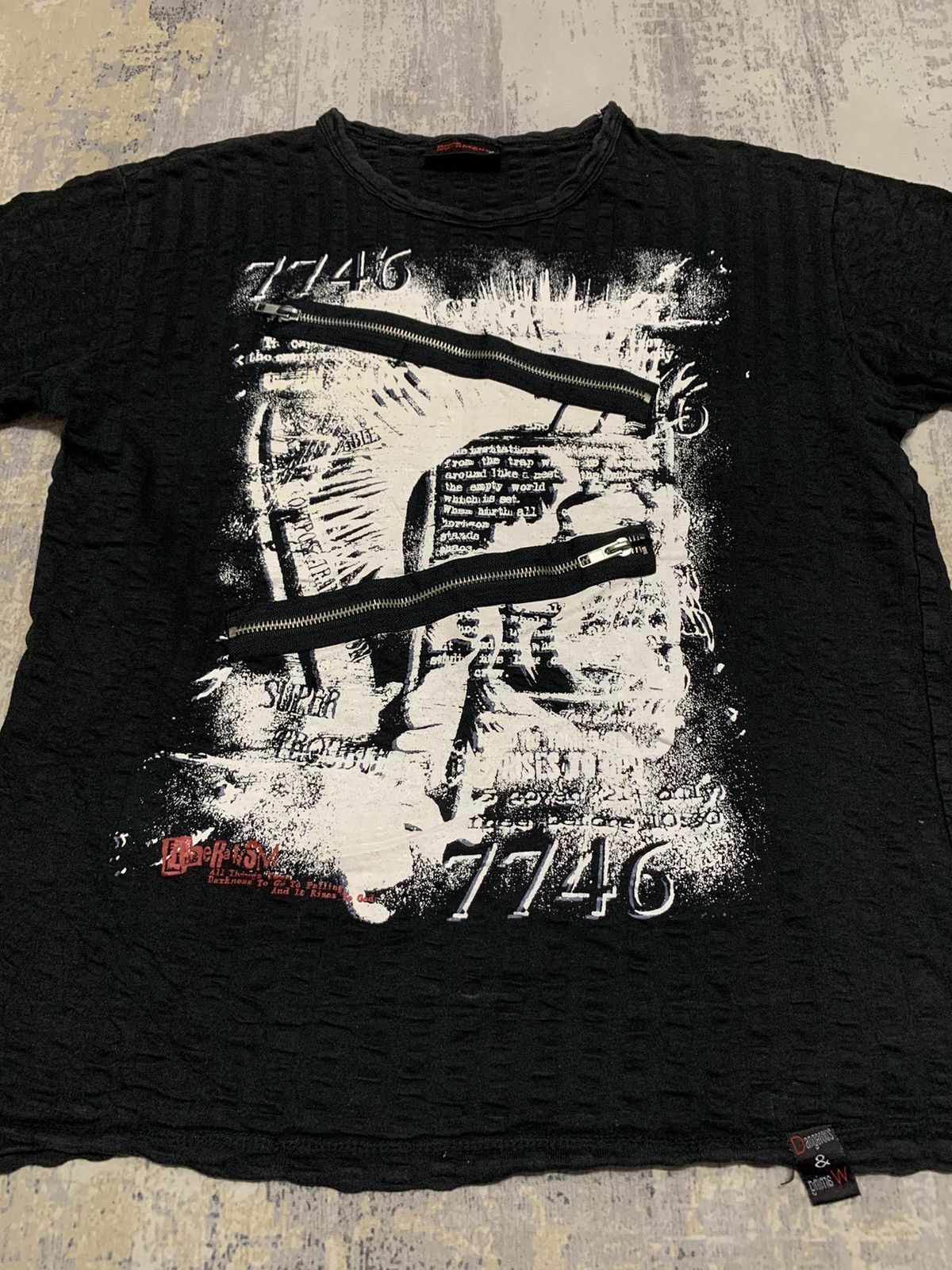 Seditionaries Dangerous And Warning Seditionaries punk Poem T-Shirt Size US L / EU 52-54 / 3 - 2 Thumbnail
