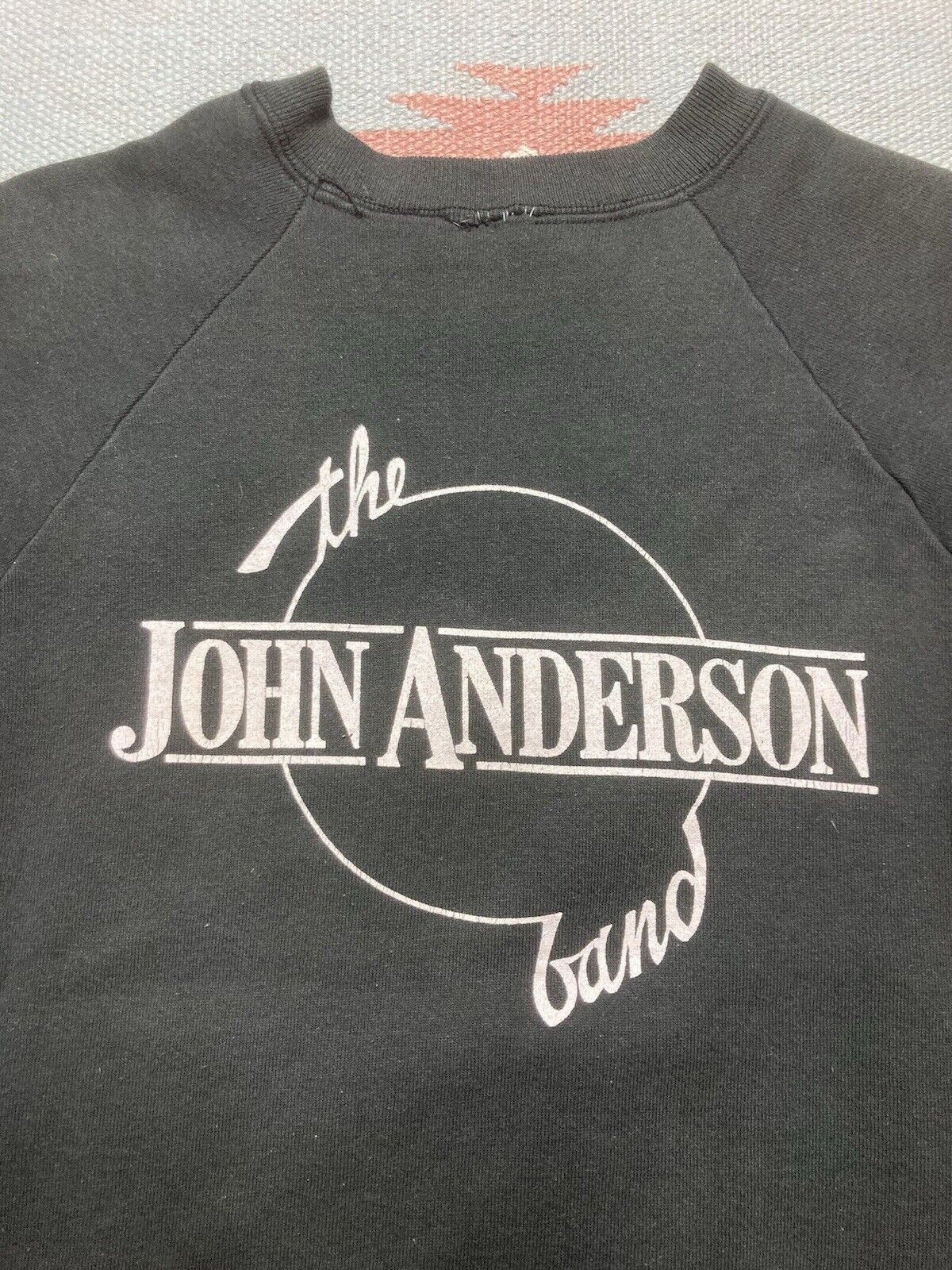 Band Tees × Vintage 80s sweatshirt John Anderson black sheep country music mediu Size US M / EU 48-50 / 2 - 5 Thumbnail