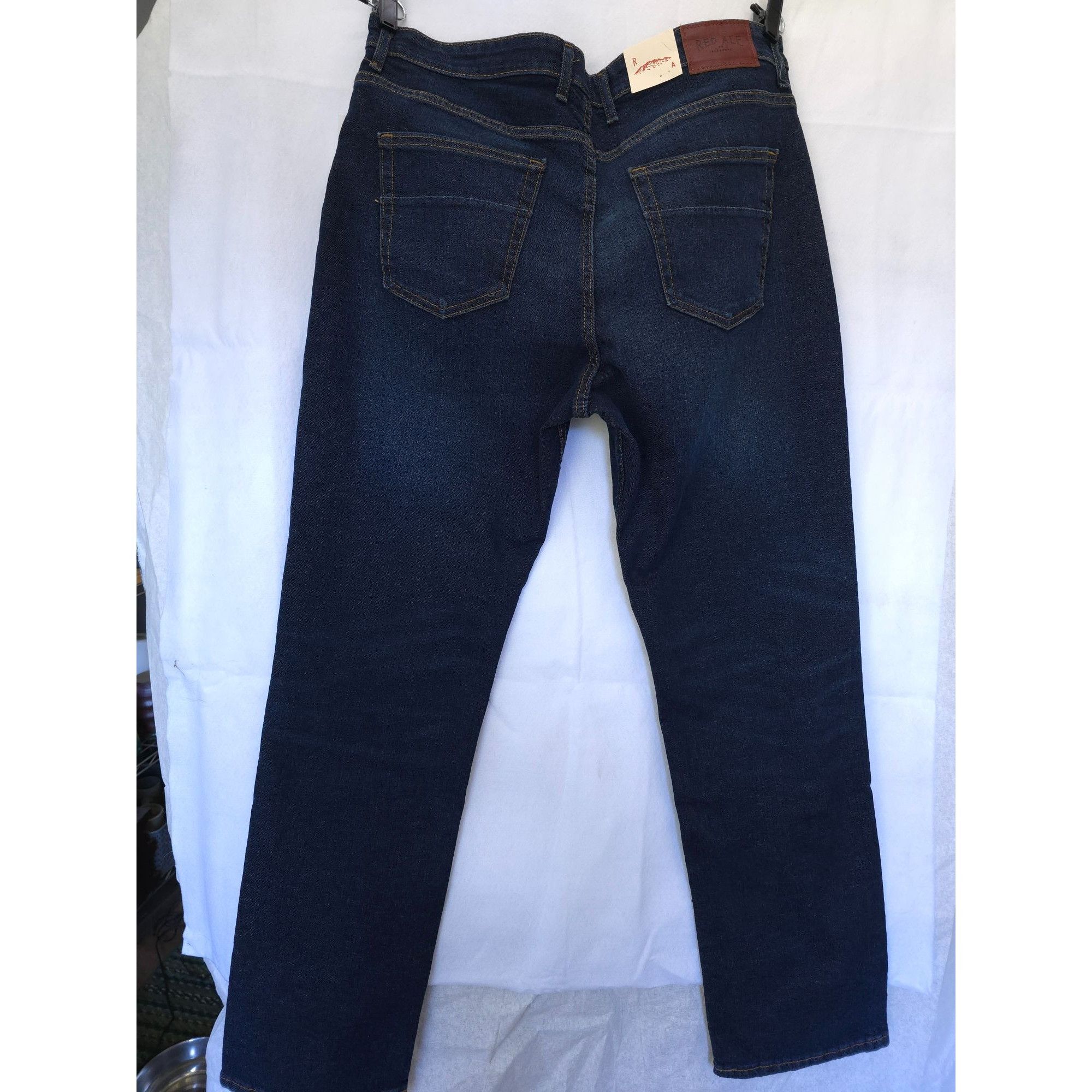 Other Red Ale By Alesbury Mens 36x32 Jeans Adley Straight Fit Aval Size US 36 / EU 52 - 4 Thumbnail