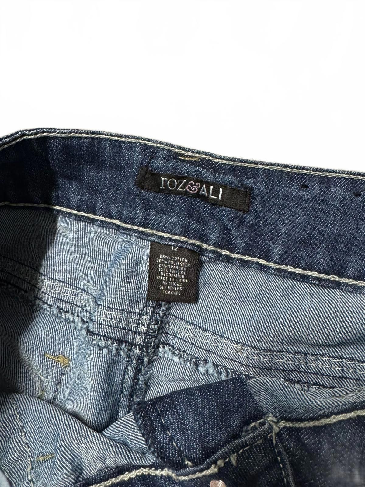 Designer Stylish Yoz & Ali Denim Cut-Off Shorts Size 30" / US 8 / IT 44 - 5 Thumbnail