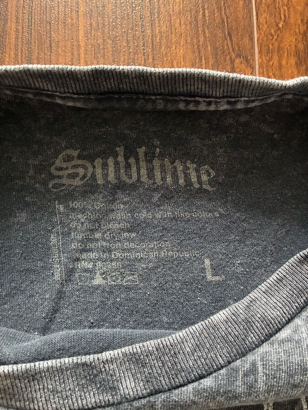 Sublime Sublime Sun Logo Acid Wash Band T Shirt. Size Large Size US L / EU 52-54 / 3 - 3 Thumbnail