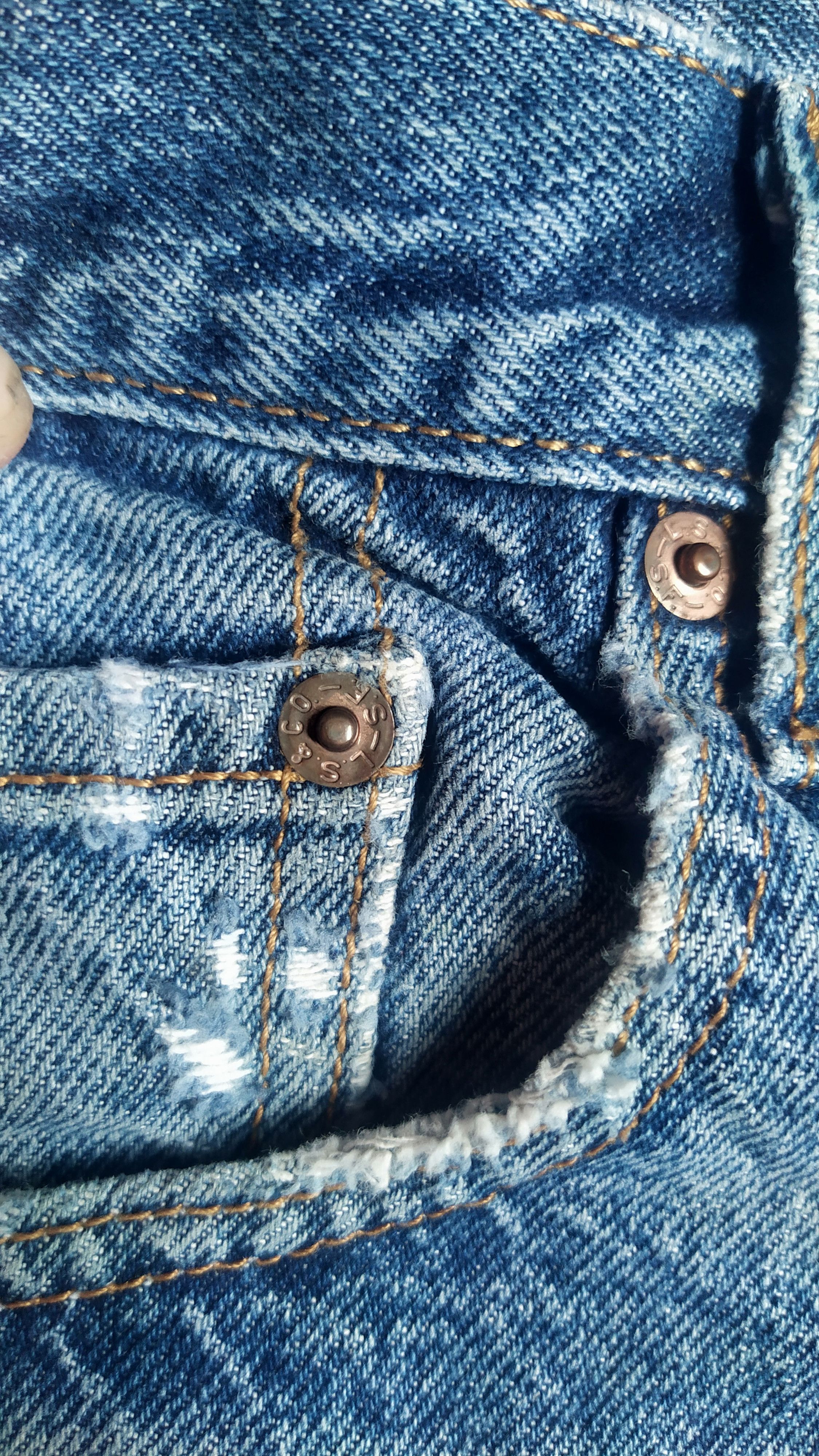 Levi's Vintage Levis Boot cut 517 distressed denim Size US 37 - 9 Thumbnail