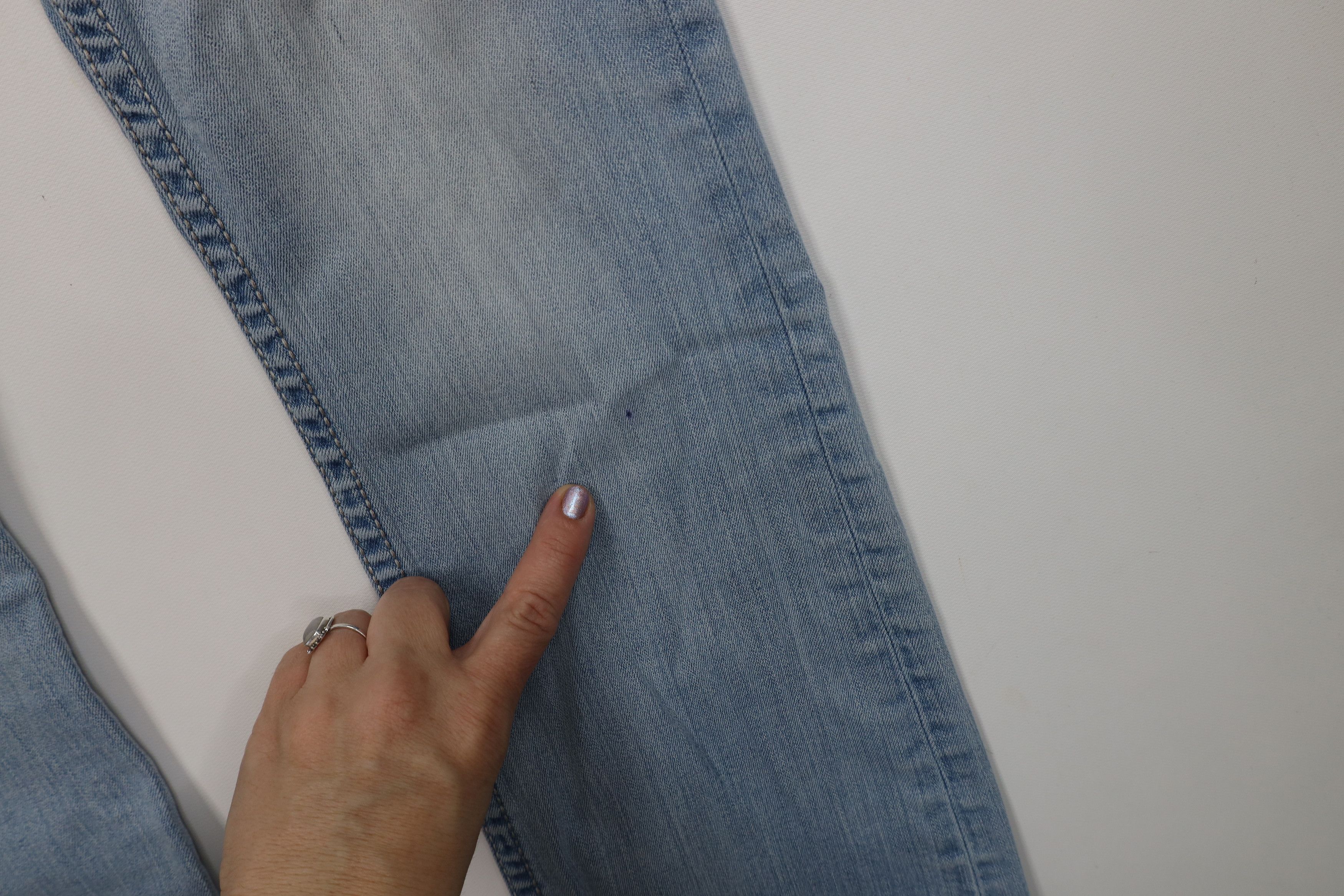 Vintage Buckle BKE Payton Stretch Mid Rise Boot Cut Denim Jeans Size 27" / US 4 / IT 40 - 6 Thumbnail