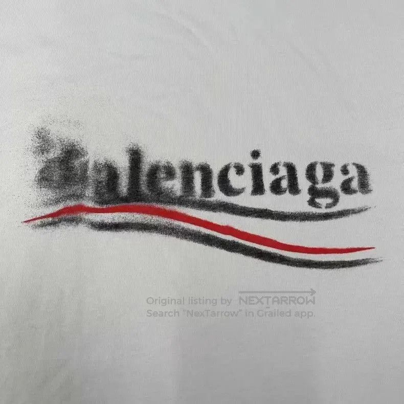 Balenciaga Balenciaga Blur Cola Short Sleeve. Size US S / EU 44-46 / 1 - 2 Thumbnail
