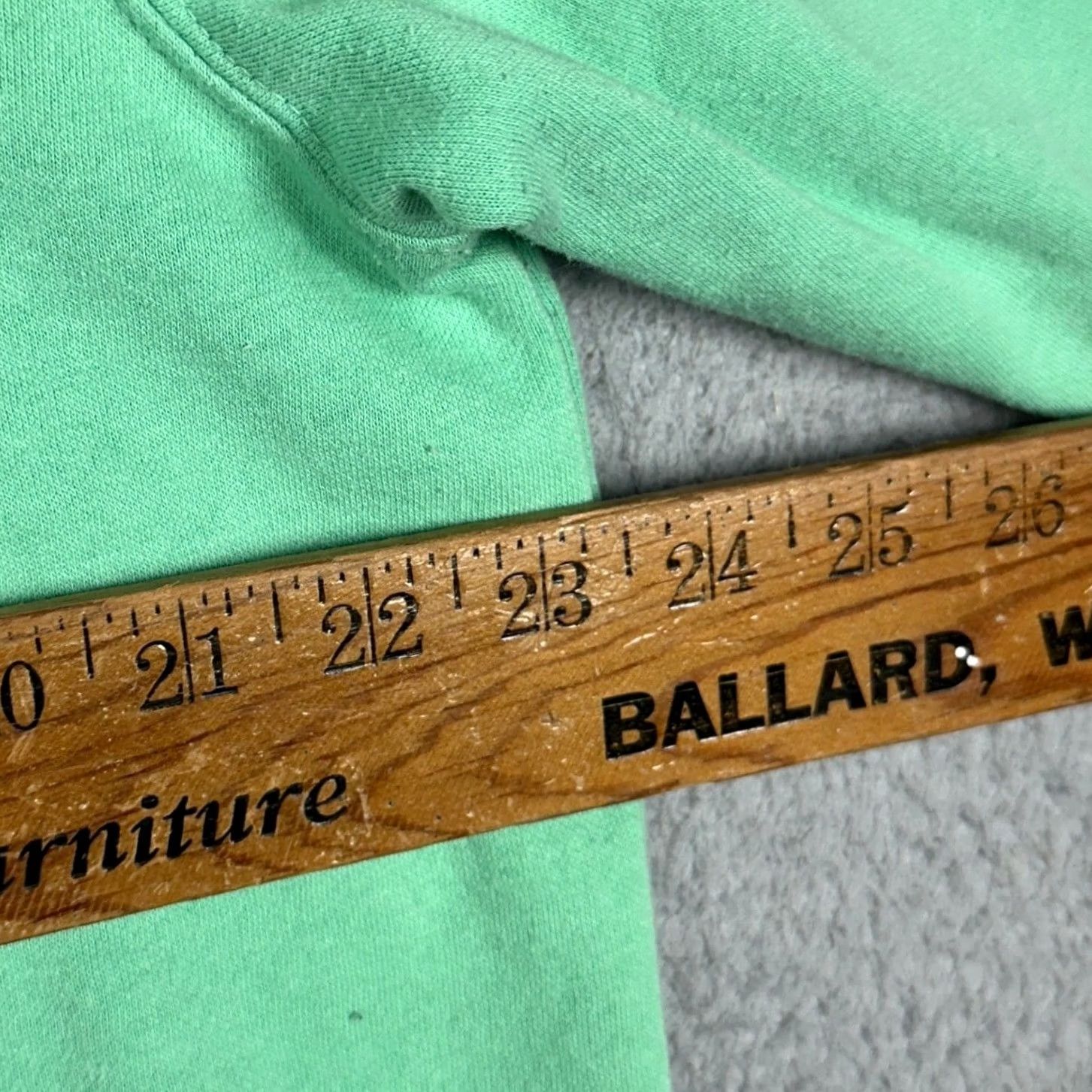 The North Face The North Face Hoodie Mens Large Mint Green Graphic Print Pullover Sweatshirt Size US L / EU 52-54 / 3 - 7 Thumbnail