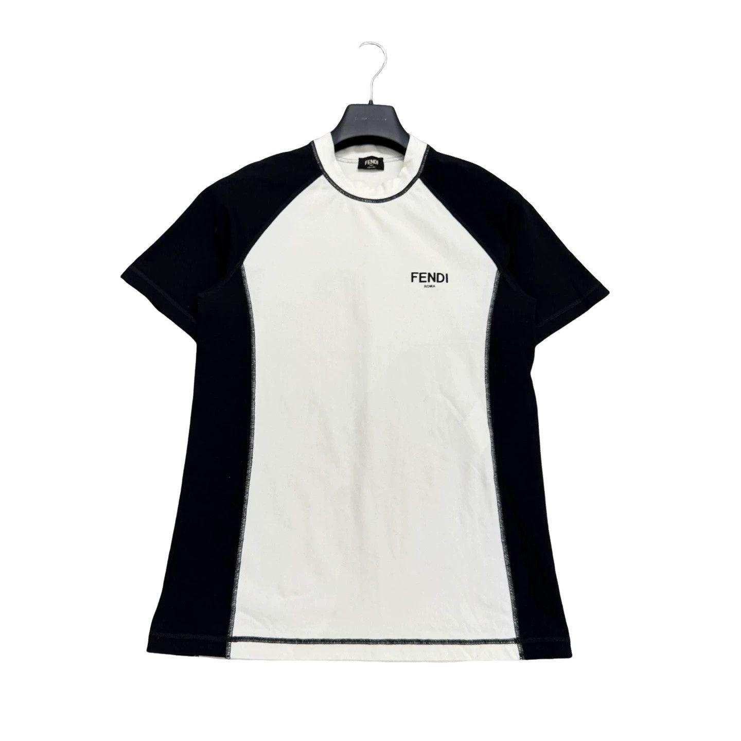 Fendi Fendi Colorblock T-Shirt Size L Size US L / EU 52-54 / 3 - 1 Thumbnail