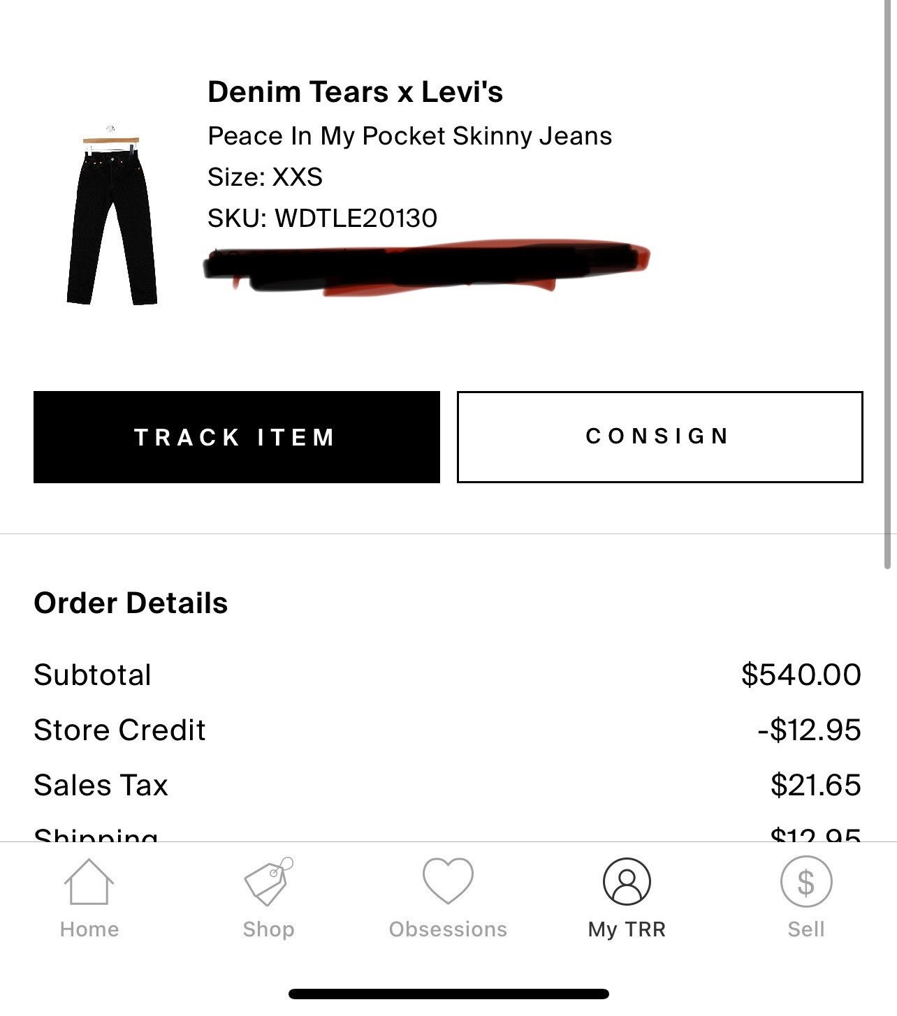DENIM TEARS × Levi's Denim Tears Cotton Peace Denims Size US 26 / EU 42 - 11 Thumbnail