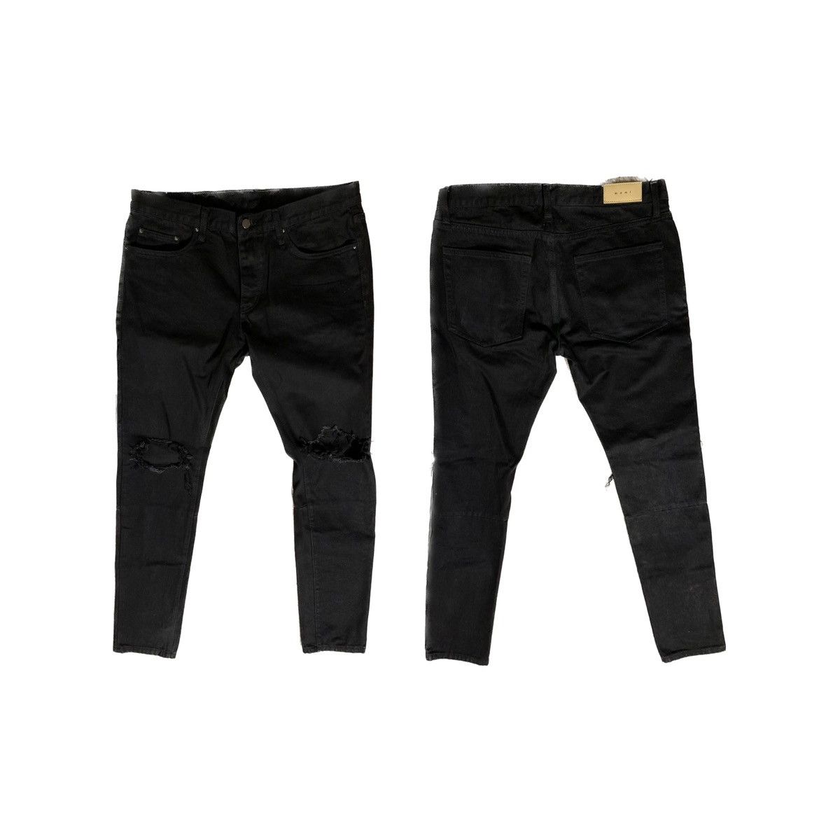 MNML mnml ‘Skinny’ Ripped Jeans | Grailed