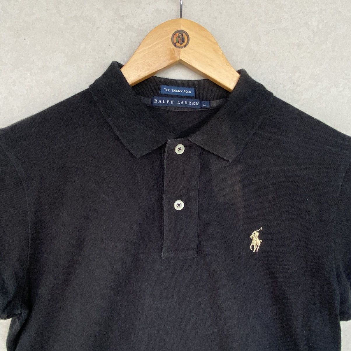 Other Vintage Polo By Ralph Lauren Small Embroidered Tshirt Black Size US L / EU 52-54 / 3 - 4 Thumbnail