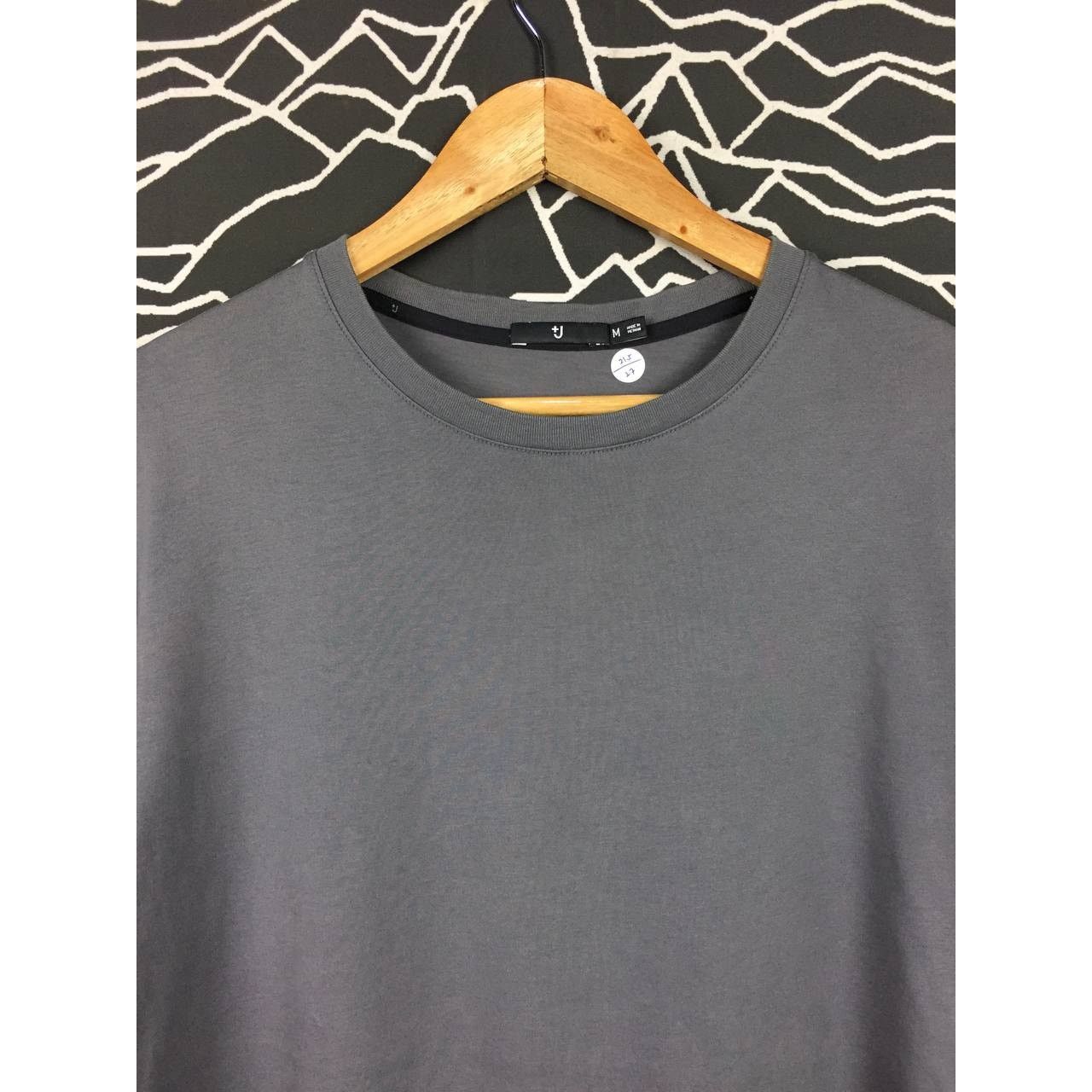 Japanese Brand × Jil Sander × Uniqlo Jil Sander J+ Uniqlo Essential Dark Grey Tee Size M Size US M / EU 48-50 / 2 - 3 Thumbnail